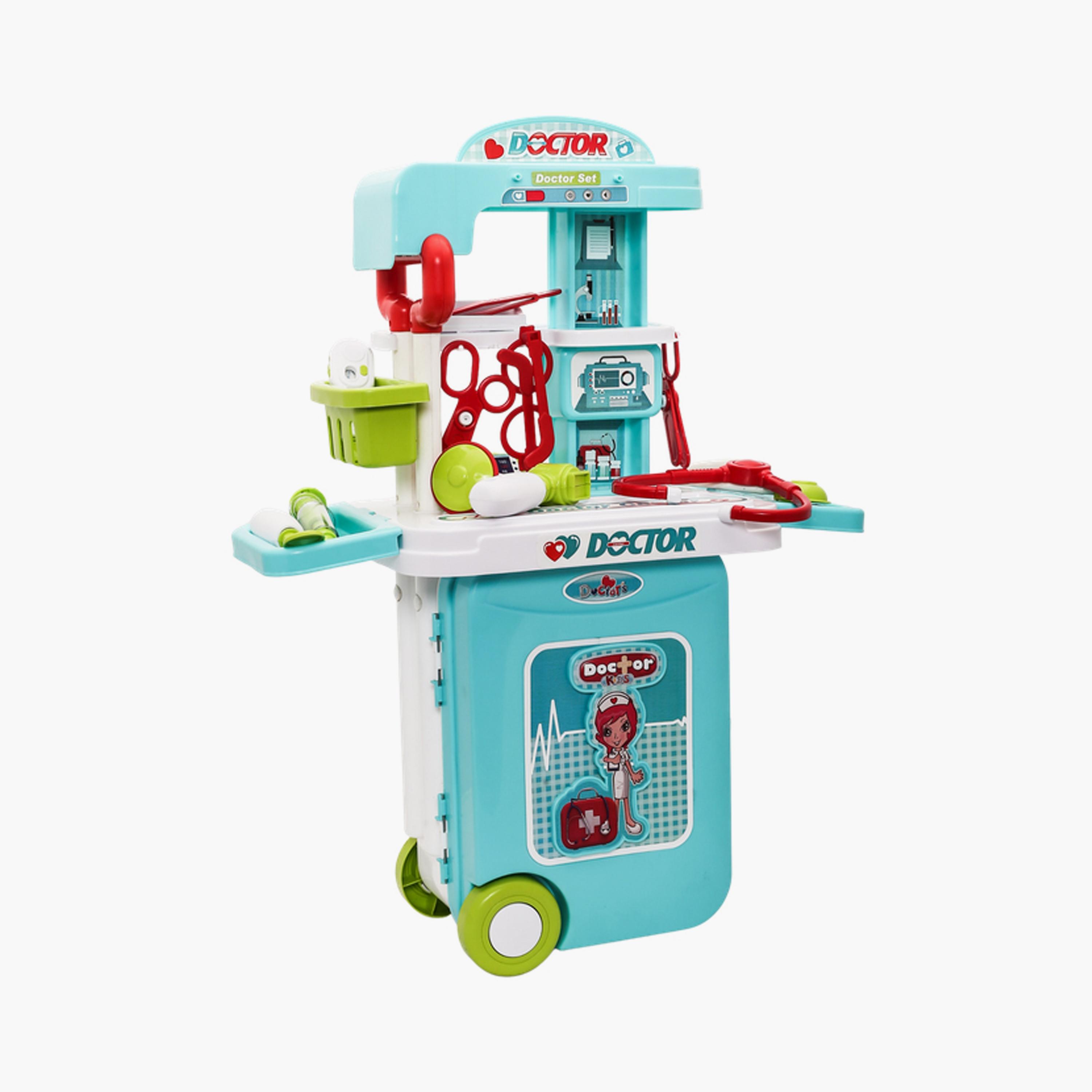 Urban Tota Big Trolly Doctor Set - Blue-toys-roleplay-doctorsets-image-2