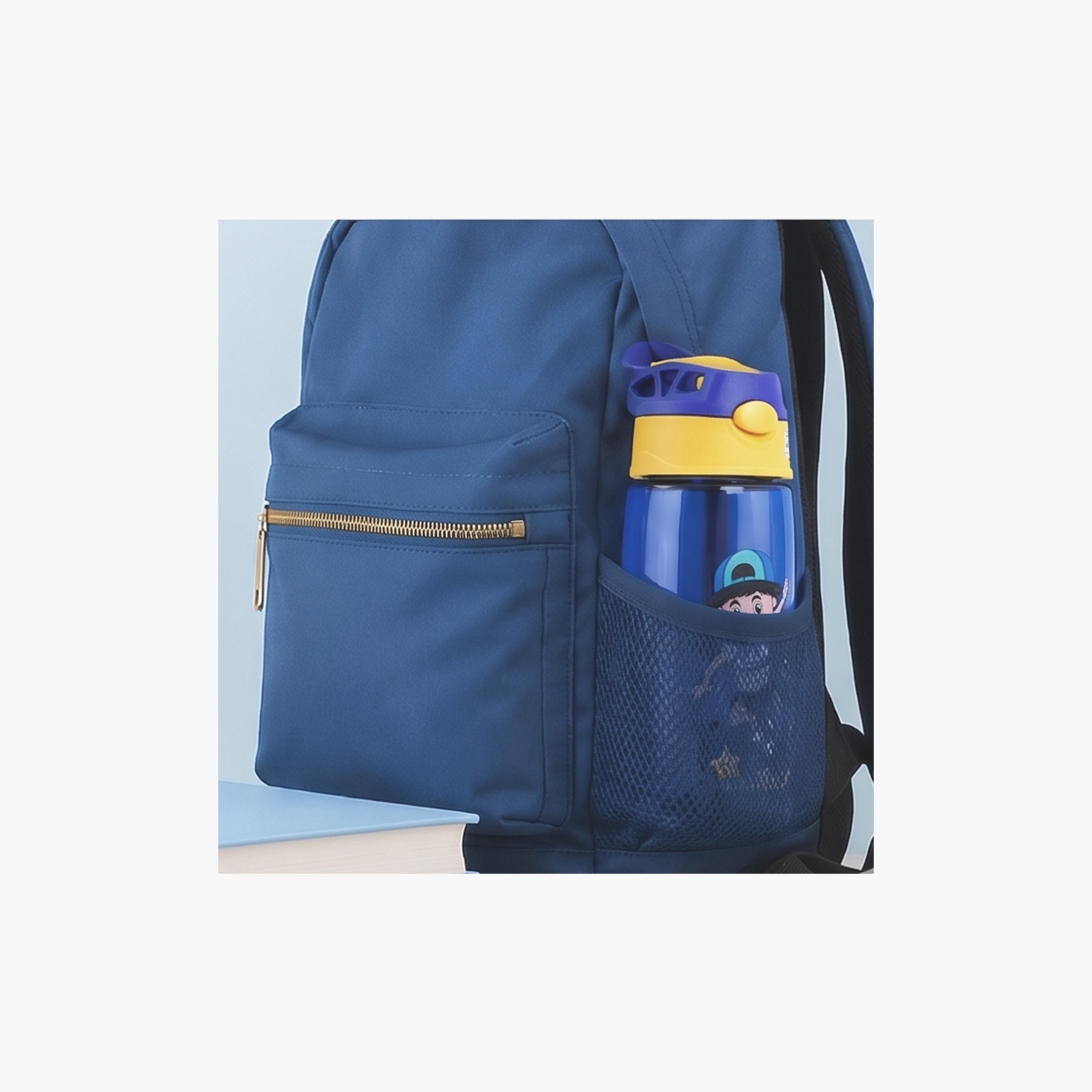 Starmarz Kids Sipper Water Bottle - 480 mL - Blue-school-waterbottles-image-4
