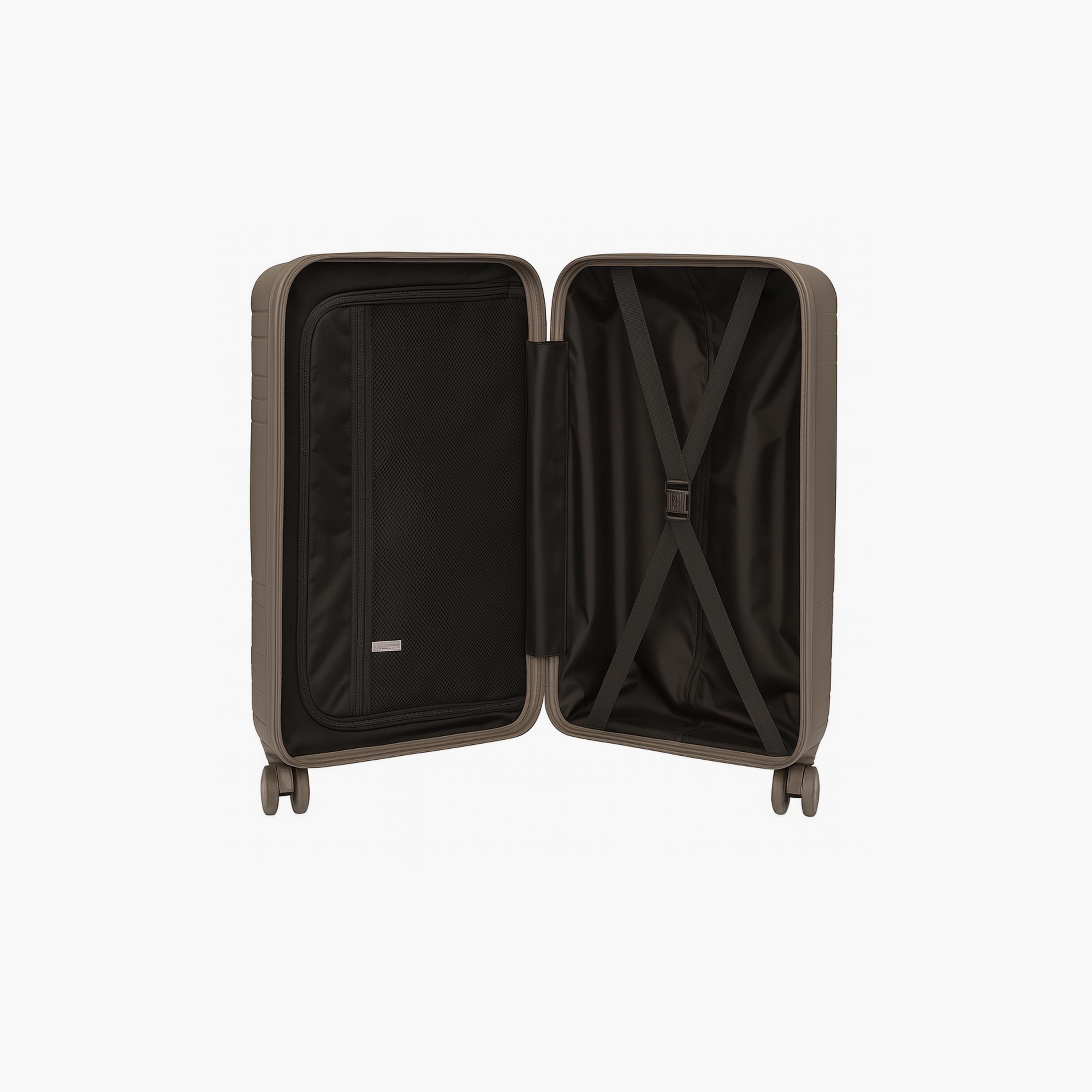 W.O.K 3-Piece Hard Shell Luggage Set - 20 Inch/24 Inch/28 Inch - Coffee-baby-gear-luggage-image-2
