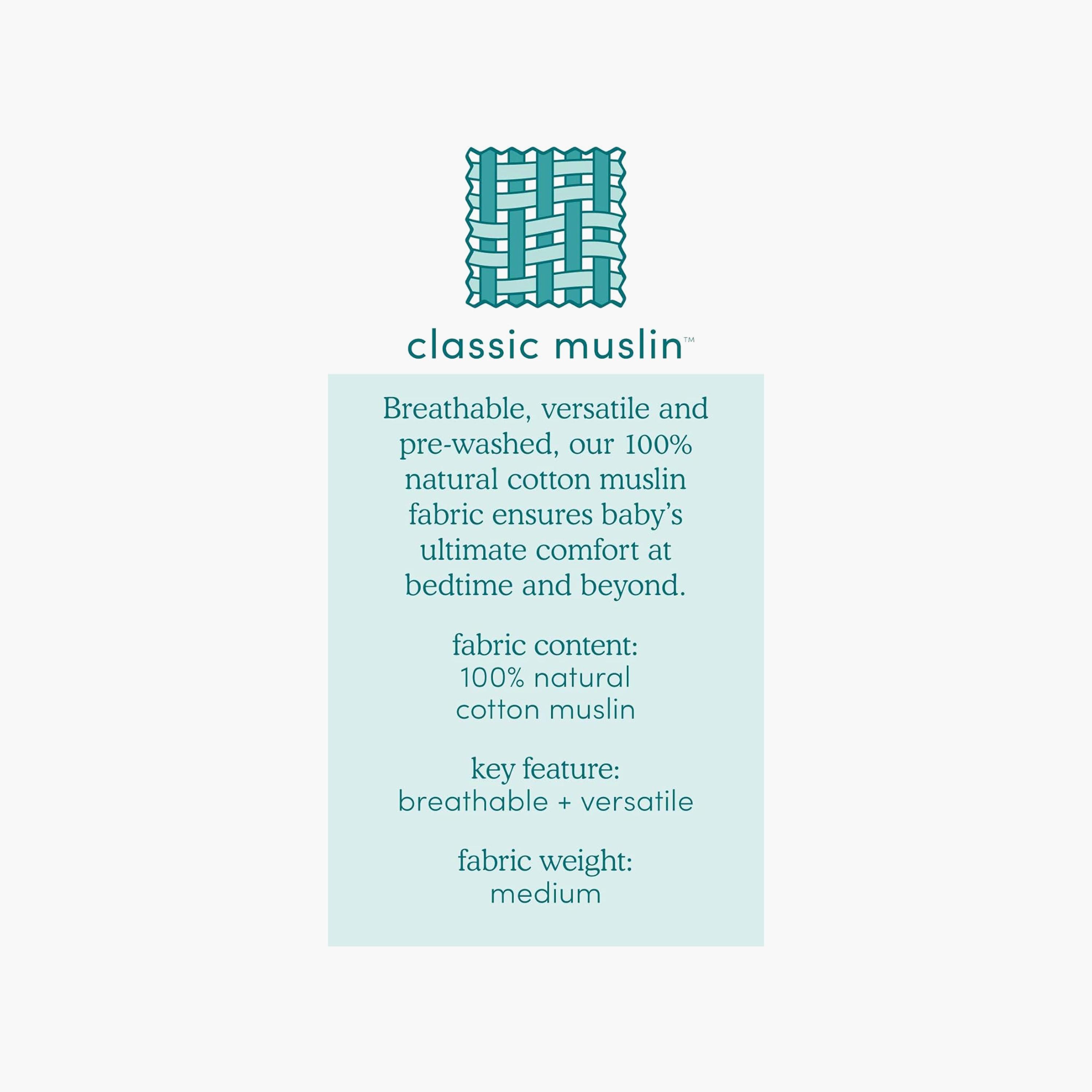 Aden + Anais Cotton Muslin Dream Blanket - Metallic Gold Deco-baby-nursery-blanketsandswaddles-blanketsandquilts-image-7