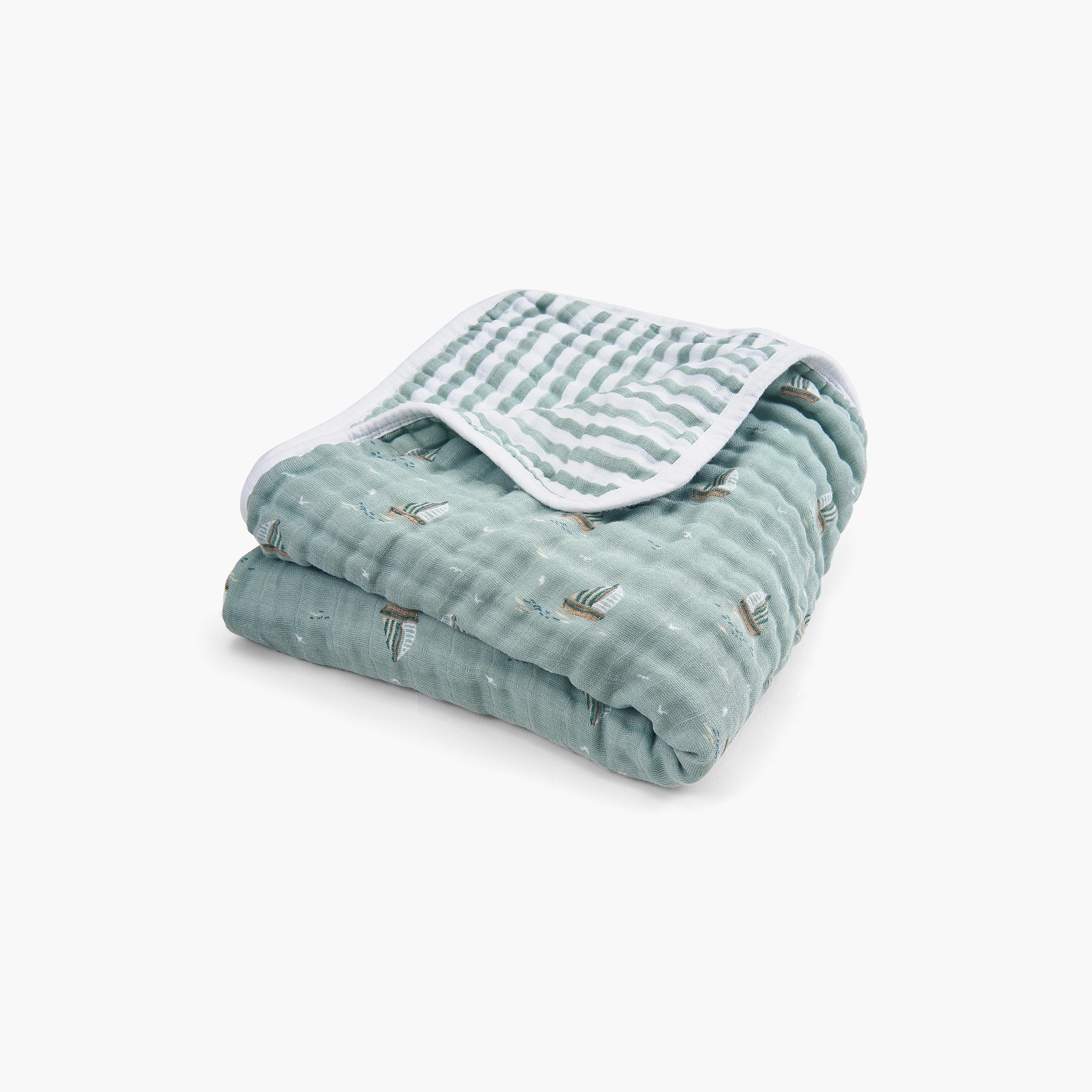 بطانية من الموسلين القطني العضوي دريم من أدين + أنيس - سيلنج سيز-baby-nursery-blanketsandswaddles-blanketsandquilts-image-1