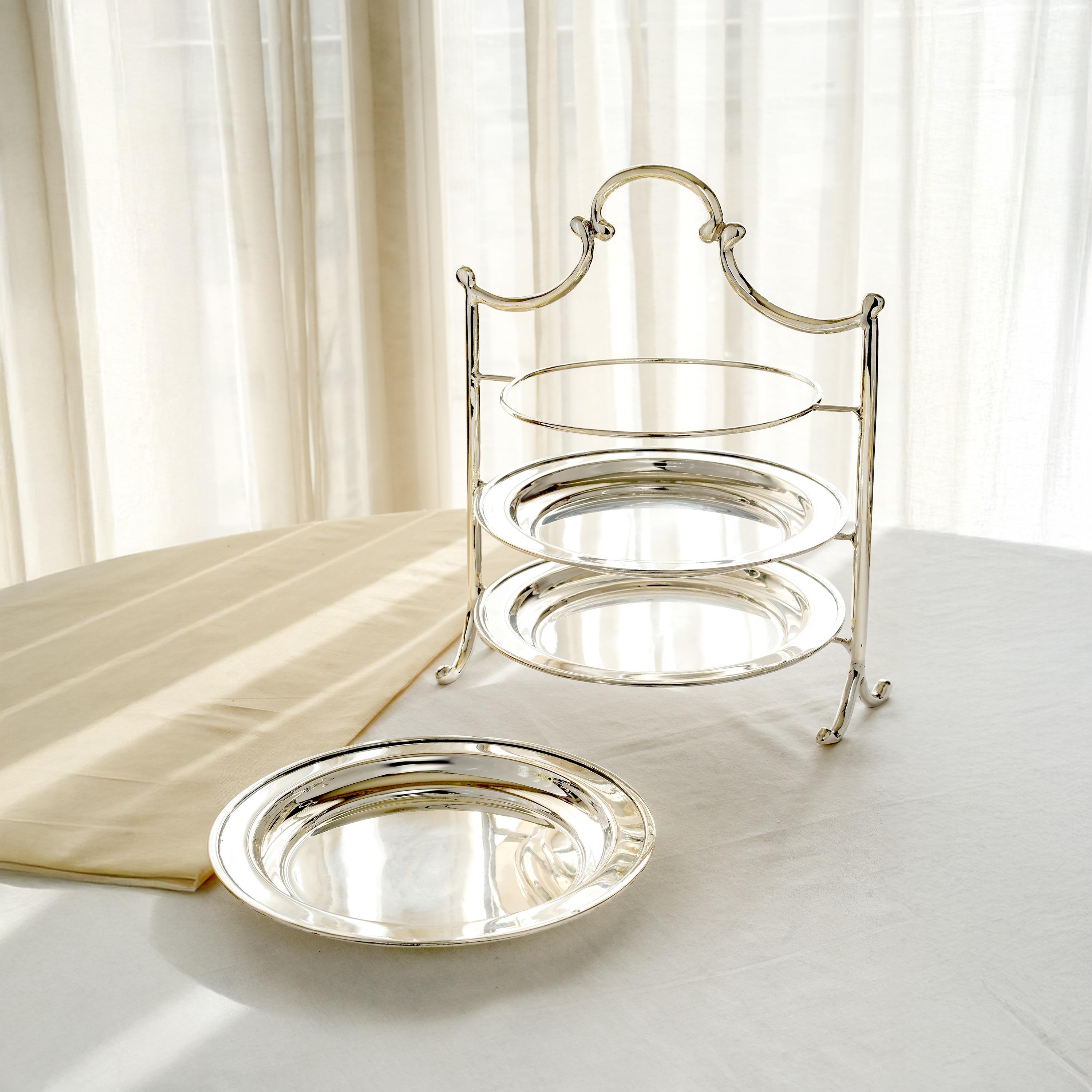 Quesera Jalsah Brass Serving Tray