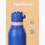 SNAPTRON Quicksip Twist Stainless Steel Water Bottle - 1 L-household-dining-teaandcoffee-vacuumflaskscoffeeandteapots-image-4