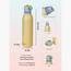 SNAPTRON Quicksip Twist Stainless Steel Water Bottle - 1 L-household-dining-teaandcoffee-vacuumflaskscoffeeandteapots-image-2