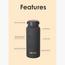SNAPTRON Stainless Steel Water Bottle - 1 L-household-dining-teaandcoffee-vacuumflaskscoffeeandteapots-image-3