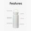 SNAPTRON Stainless Steel Water Bottle - 1 L-household-dining-teaandcoffee-vacuumflaskscoffeeandteapots-image-3