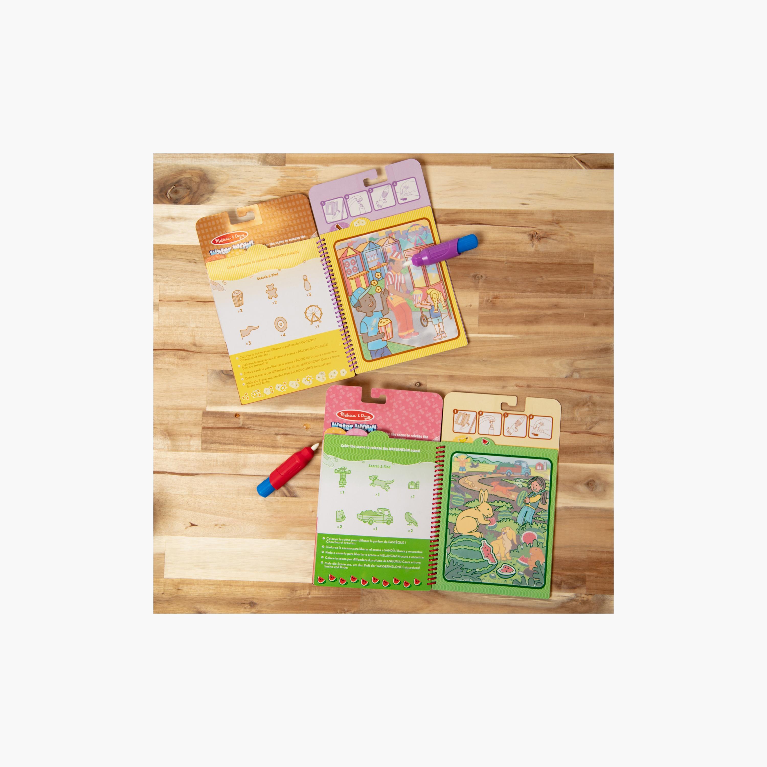 كتاب أنشطة "واو!" المائي المعطر، فواكه وحلويات من ميليسا آند دوج-school-artsandcrafts-image-2