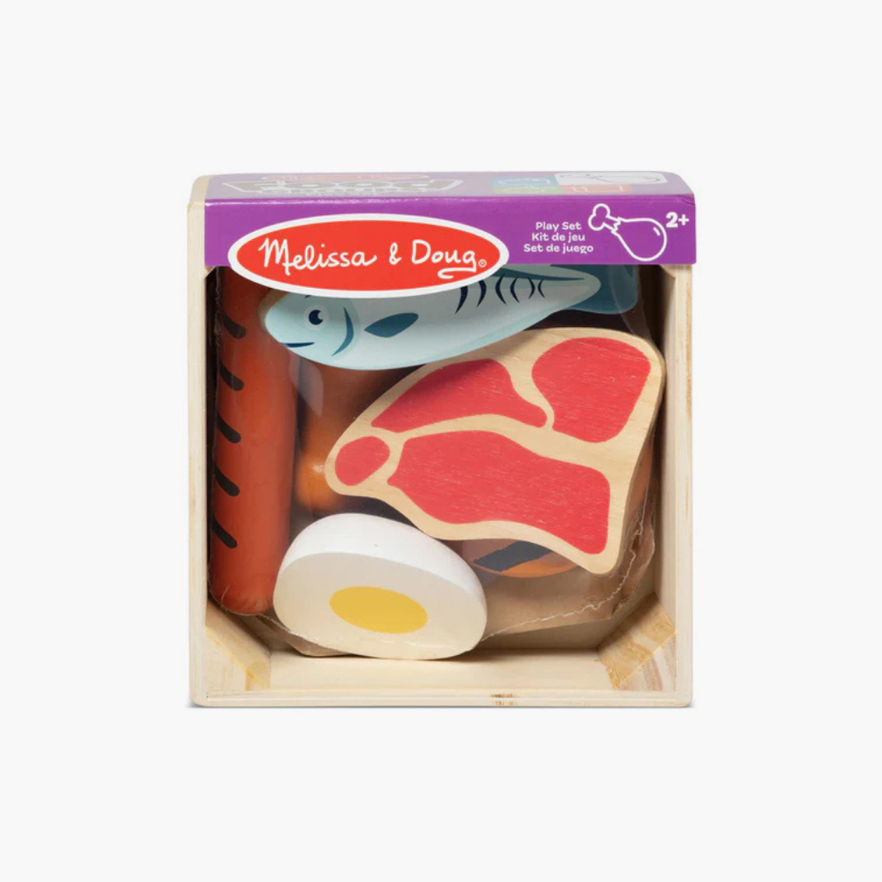 Melissa & Doug Wooden Food Groups Play Set - Protein-toys-roleplay-kitchensets-image-3