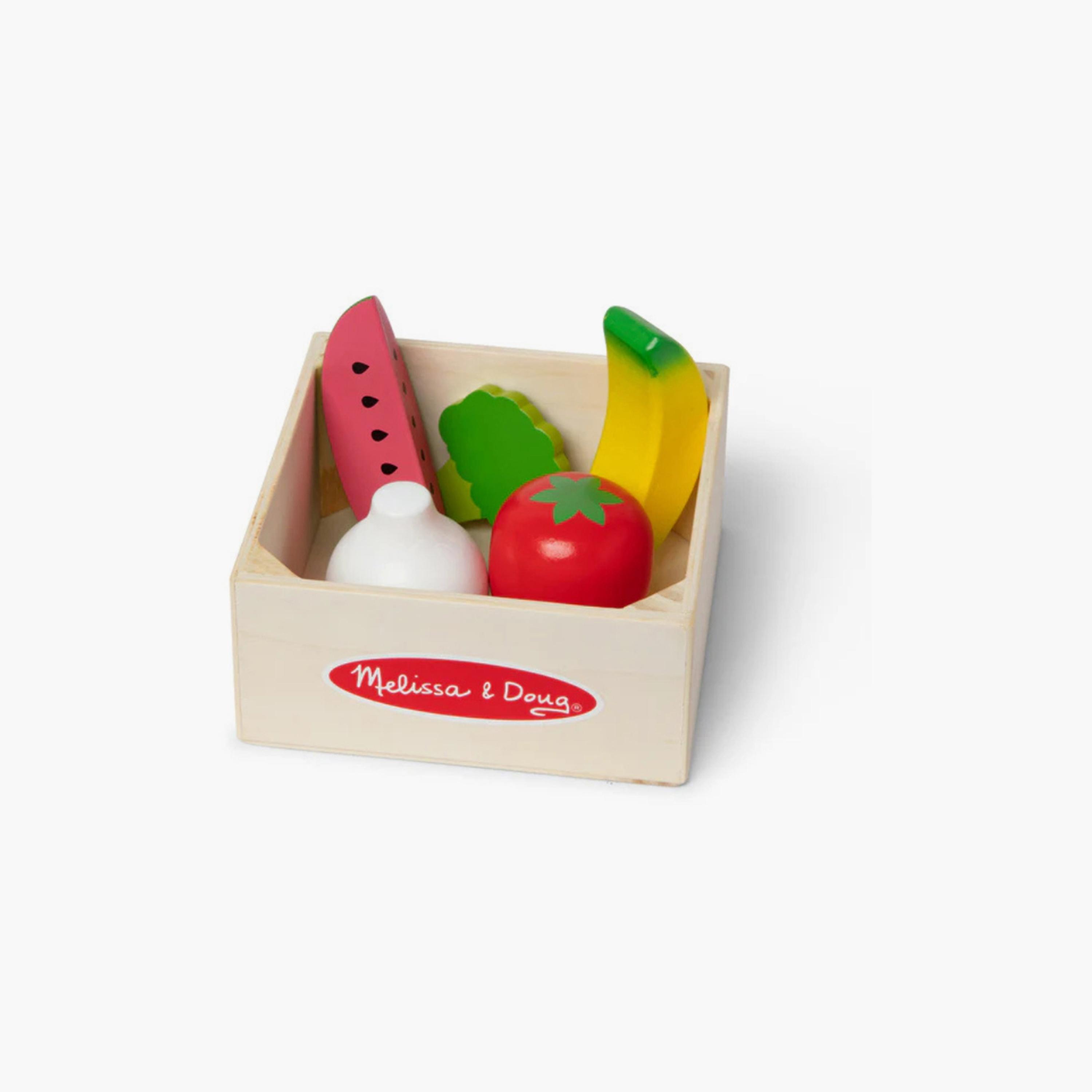 Melissa & Doug Wooden Food Groups Play Set - Produce-toys-roleplay-kitchensets-image-1