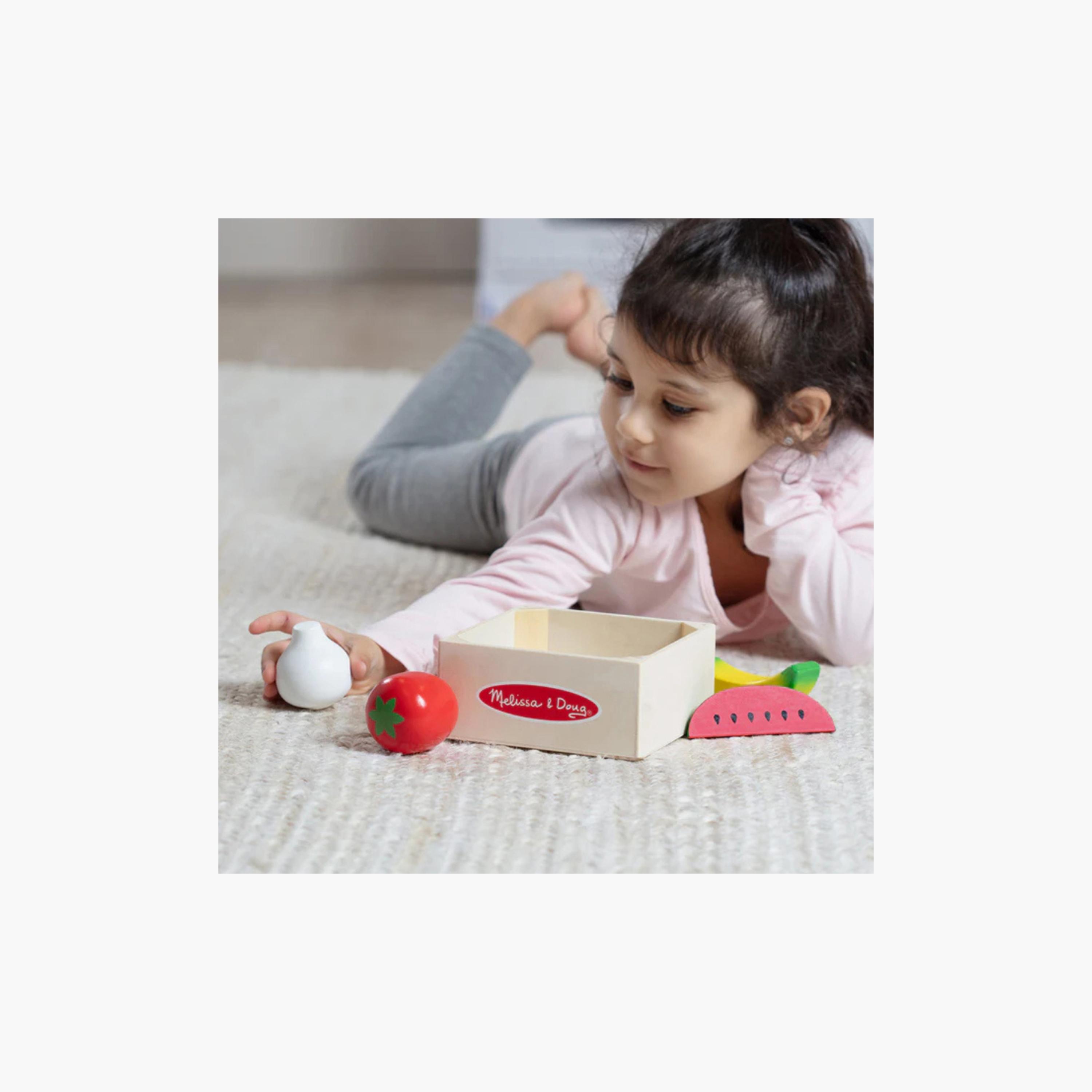 Melissa & Doug Wooden Food Groups Play Set - Produce-toys-roleplay-kitchensets-image-2