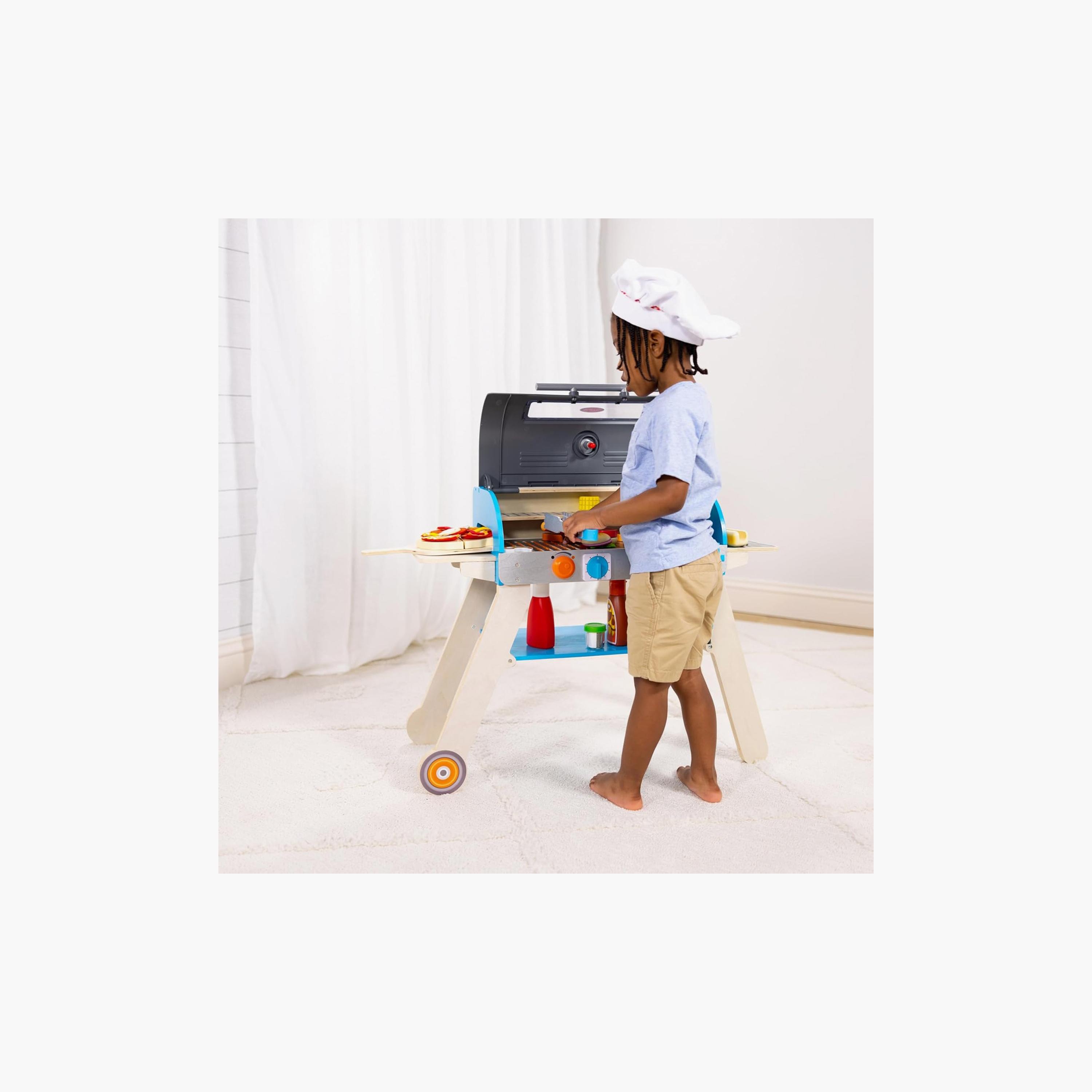 Melissa & Doug Deluxe Grill & Pizza Oven Playset-toys-roleplay-kitchensets-image-3