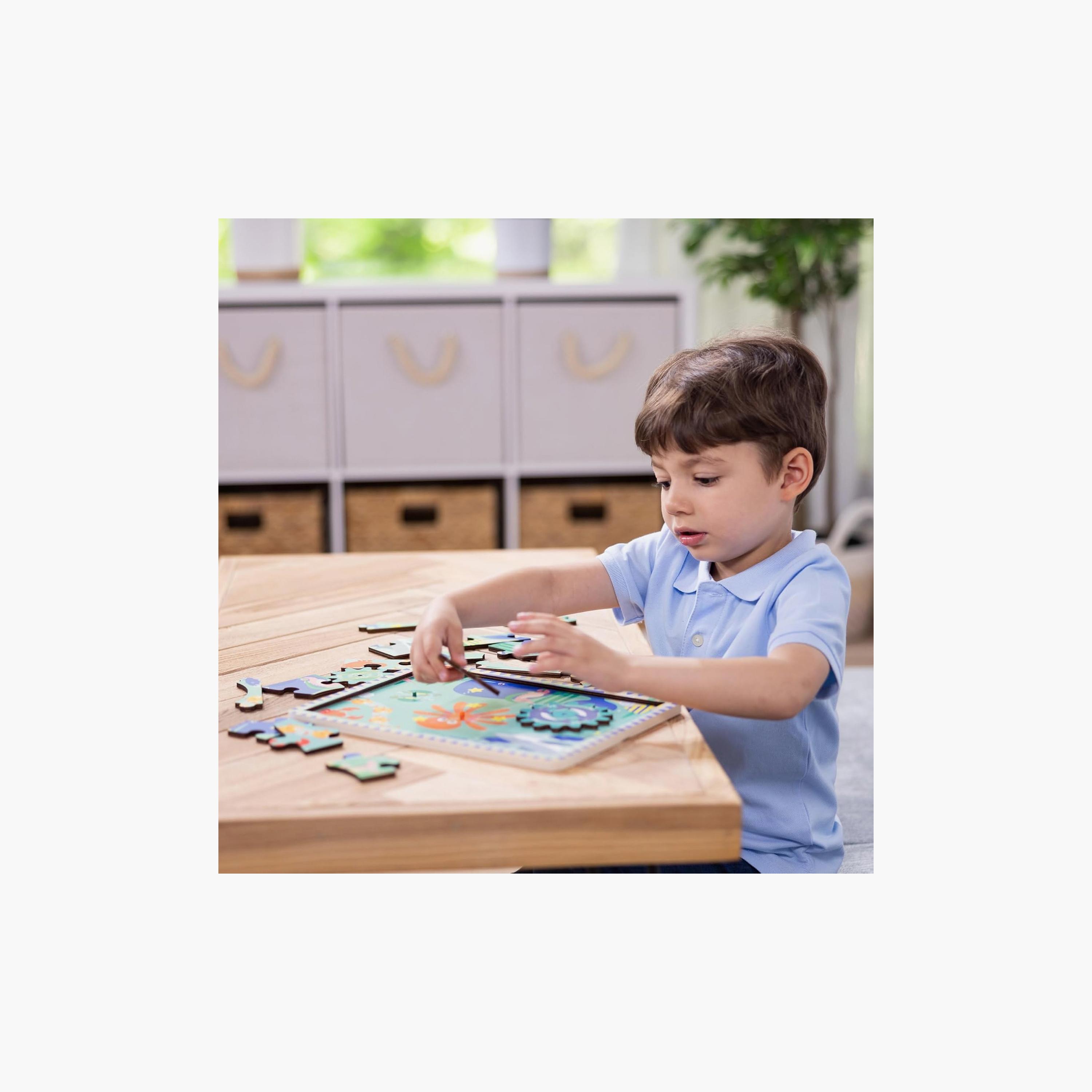 Melissa & Doug Underwater Wooden Gear Puzzle-toys-indoortoys-puzzles-image-2