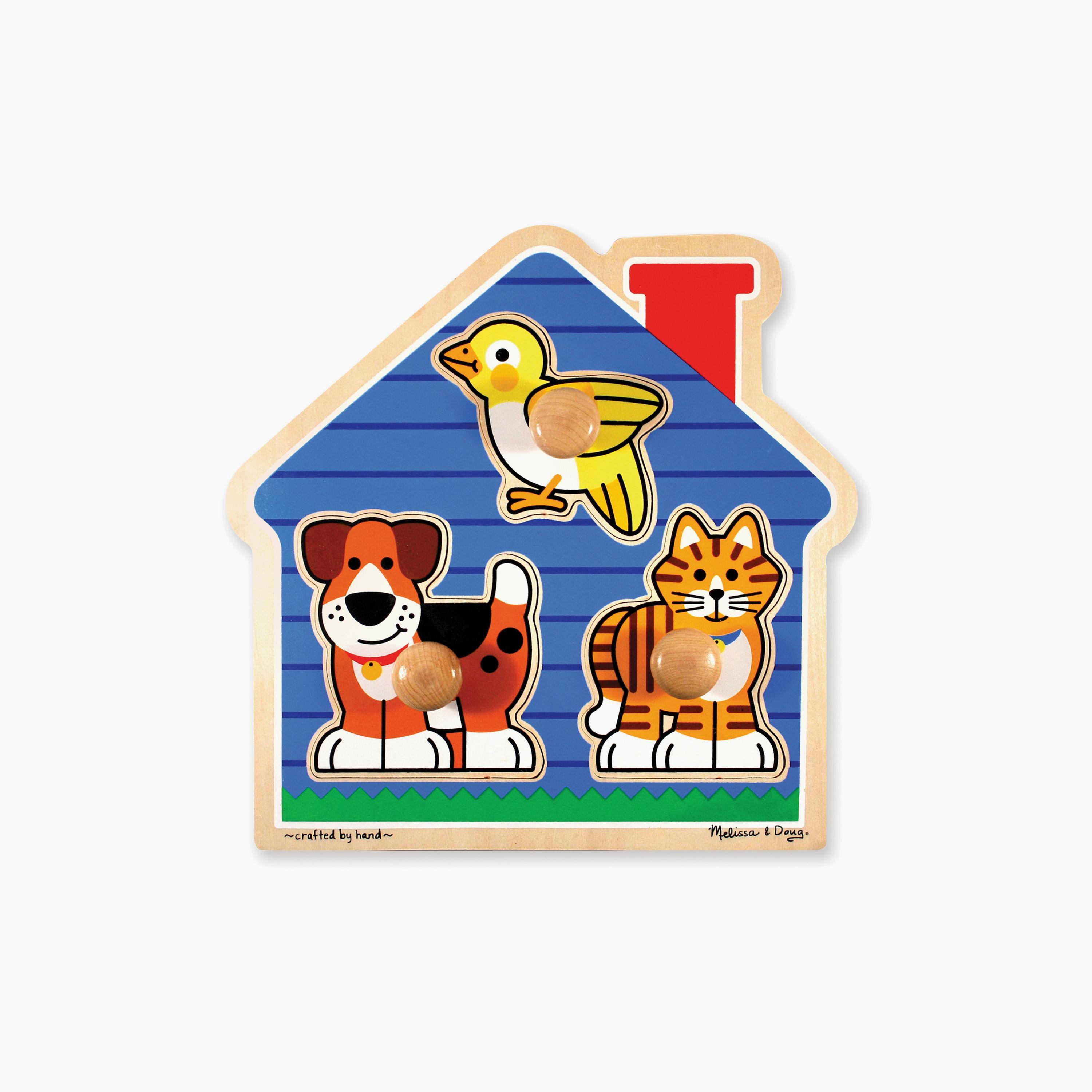 Melissa & Doug House Pets Jumbo Knob Puzzle-toys-indoortoys-puzzles-image-3