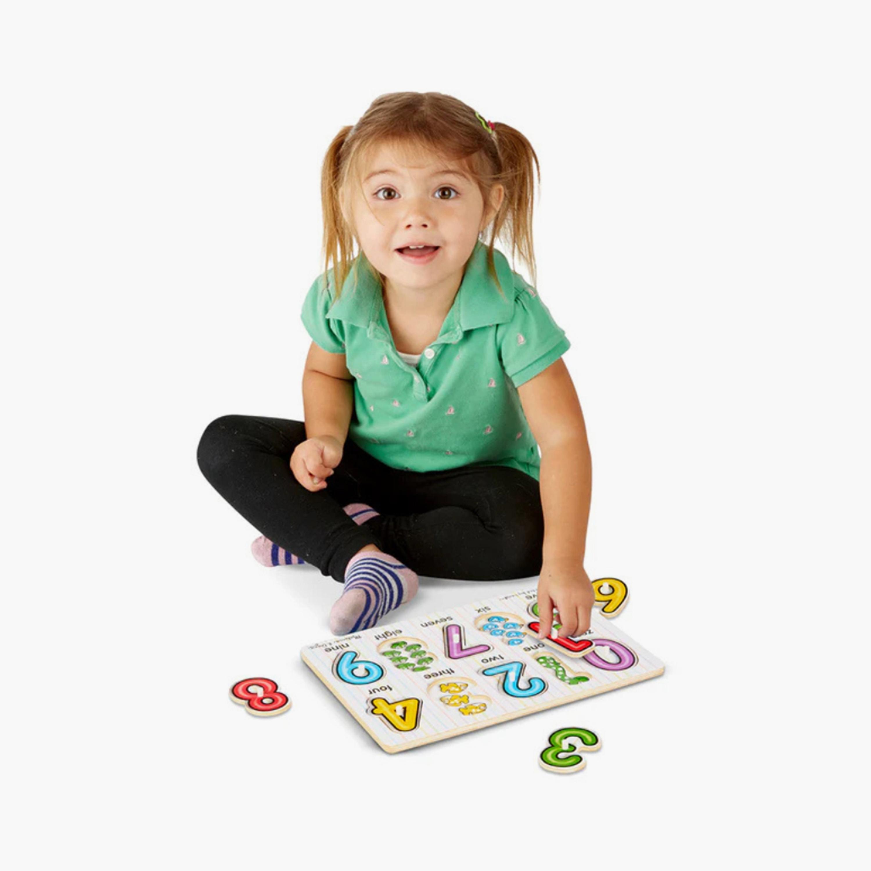 Melissa & Doug 10-Piece Lift & See Numbers Wooden Peg Puzzle-toys-indoortoys-puzzles-image-3