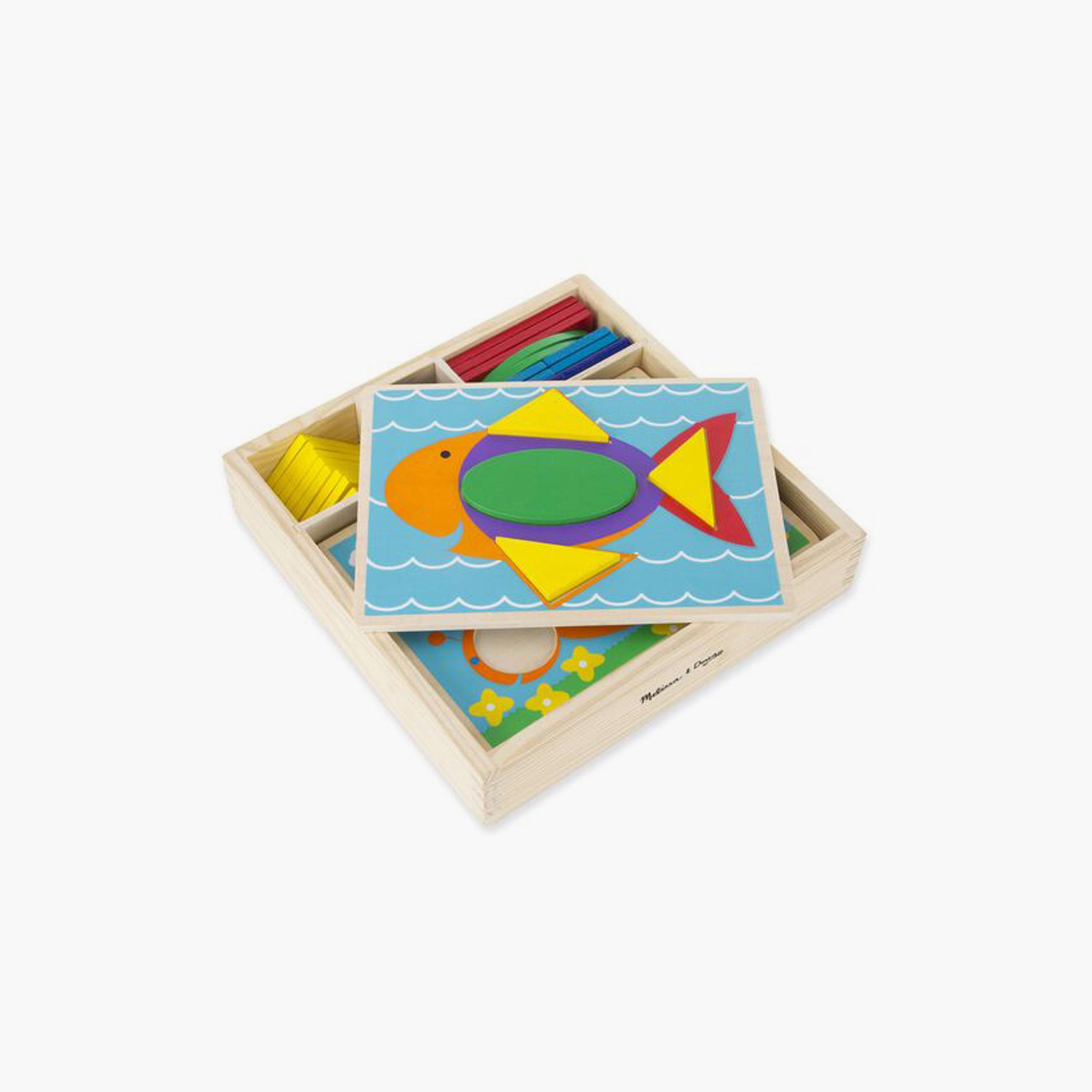 Melissa & Doug Beginner Pattern Blocks-toys-buildingblocks-blocks-image-1