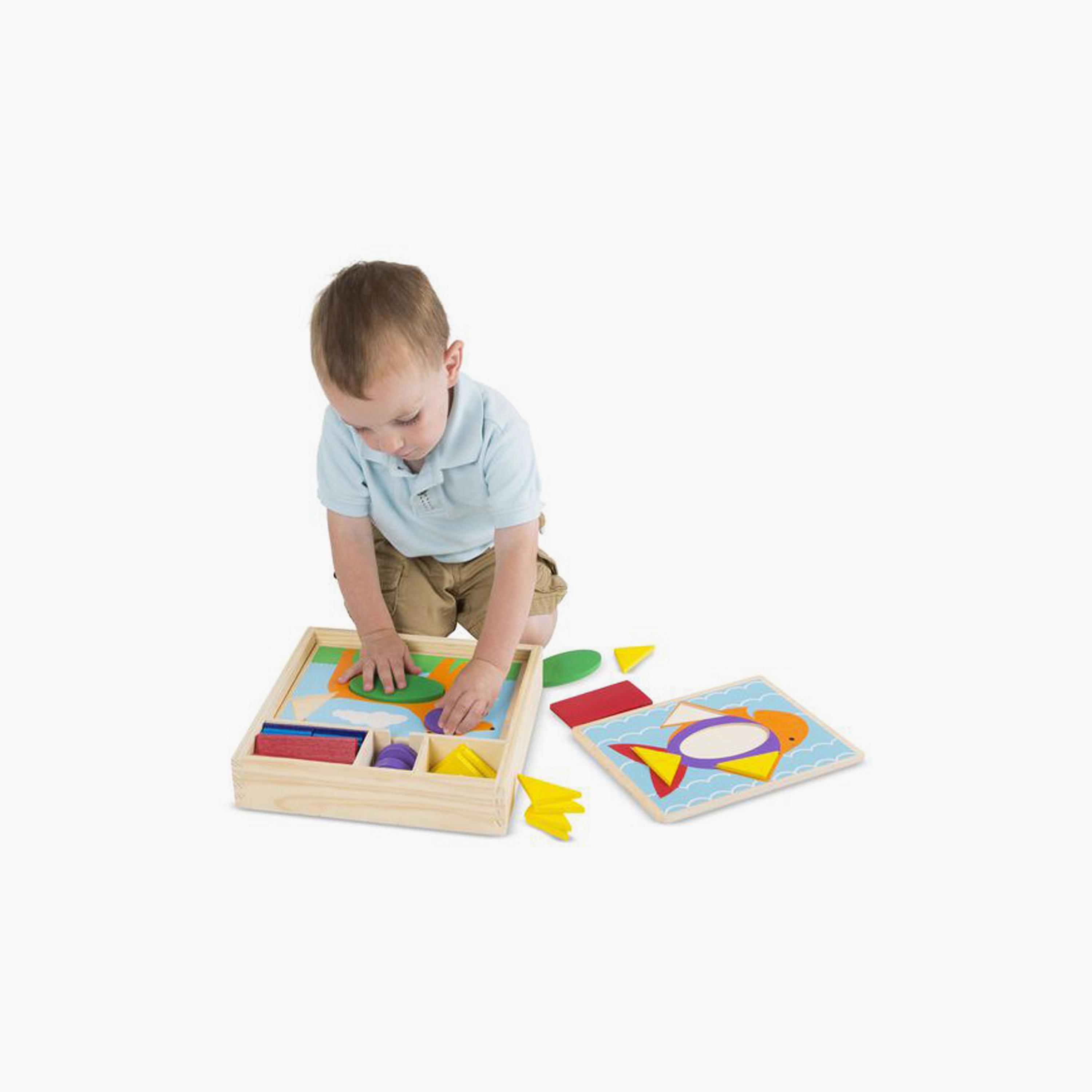 Melissa & Doug Beginner Pattern Blocks-toys-buildingblocks-blocks-image-3