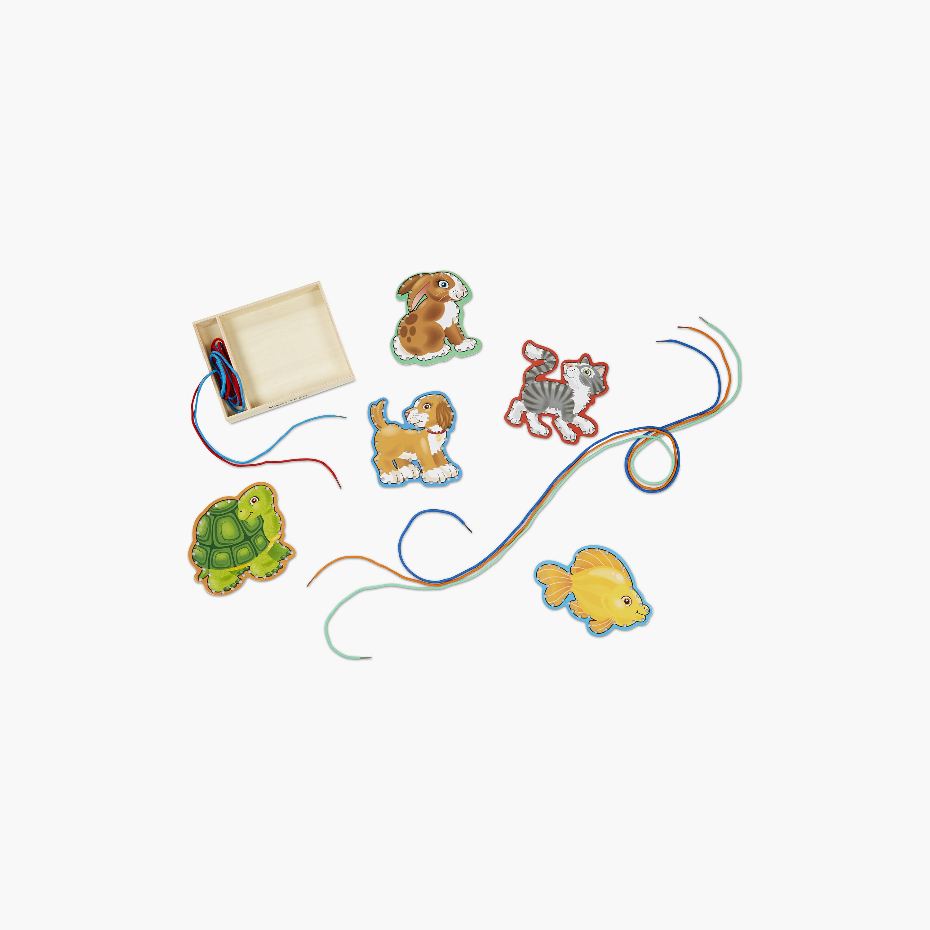 Melissa & Doug Pets Lace & Trace Panels Educational Toy-toys-playvehicles-vehicleplaysets-image-1
