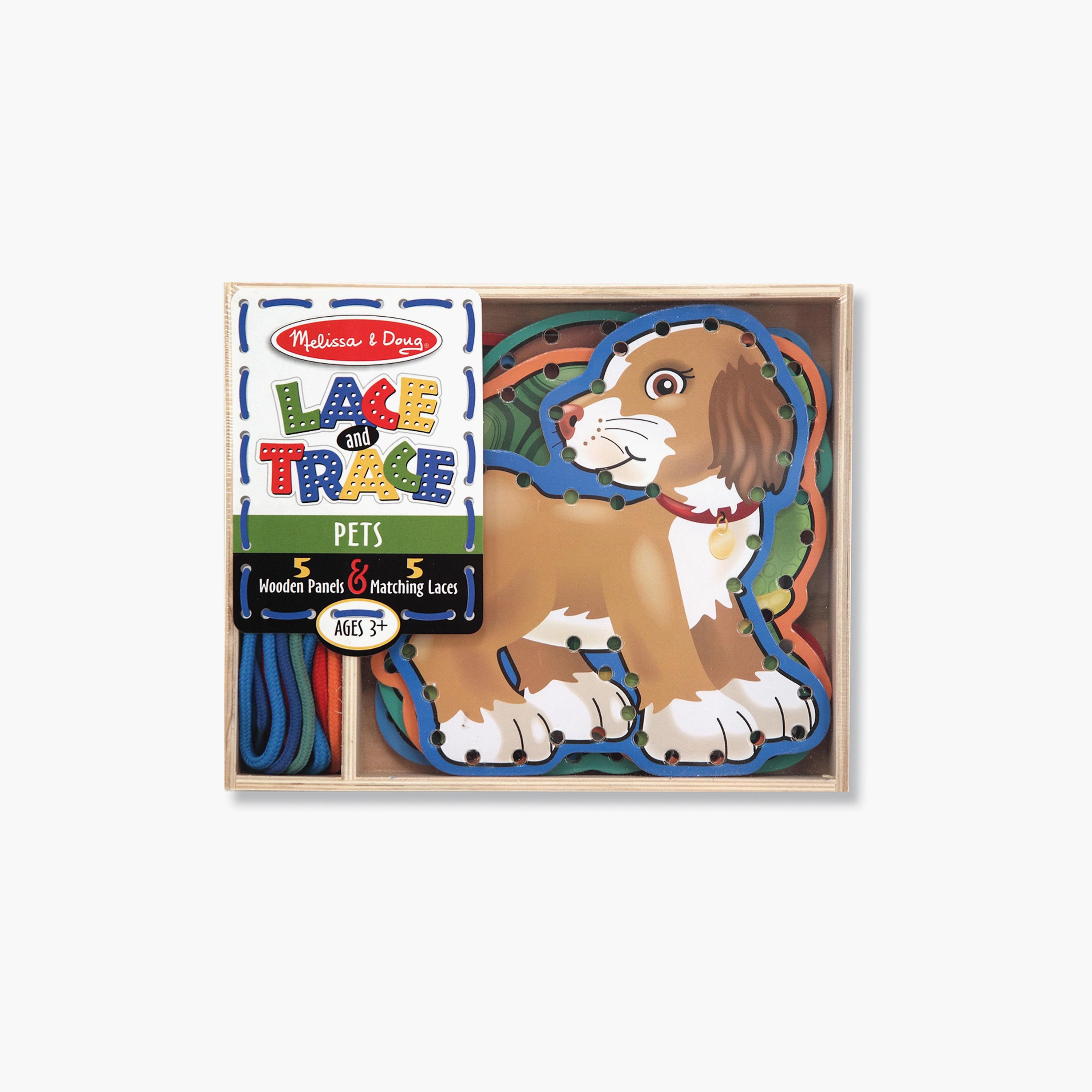 Melissa & Doug Pets Lace & Trace Panels Educational Toy-toys-playvehicles-vehicleplaysets-image-3