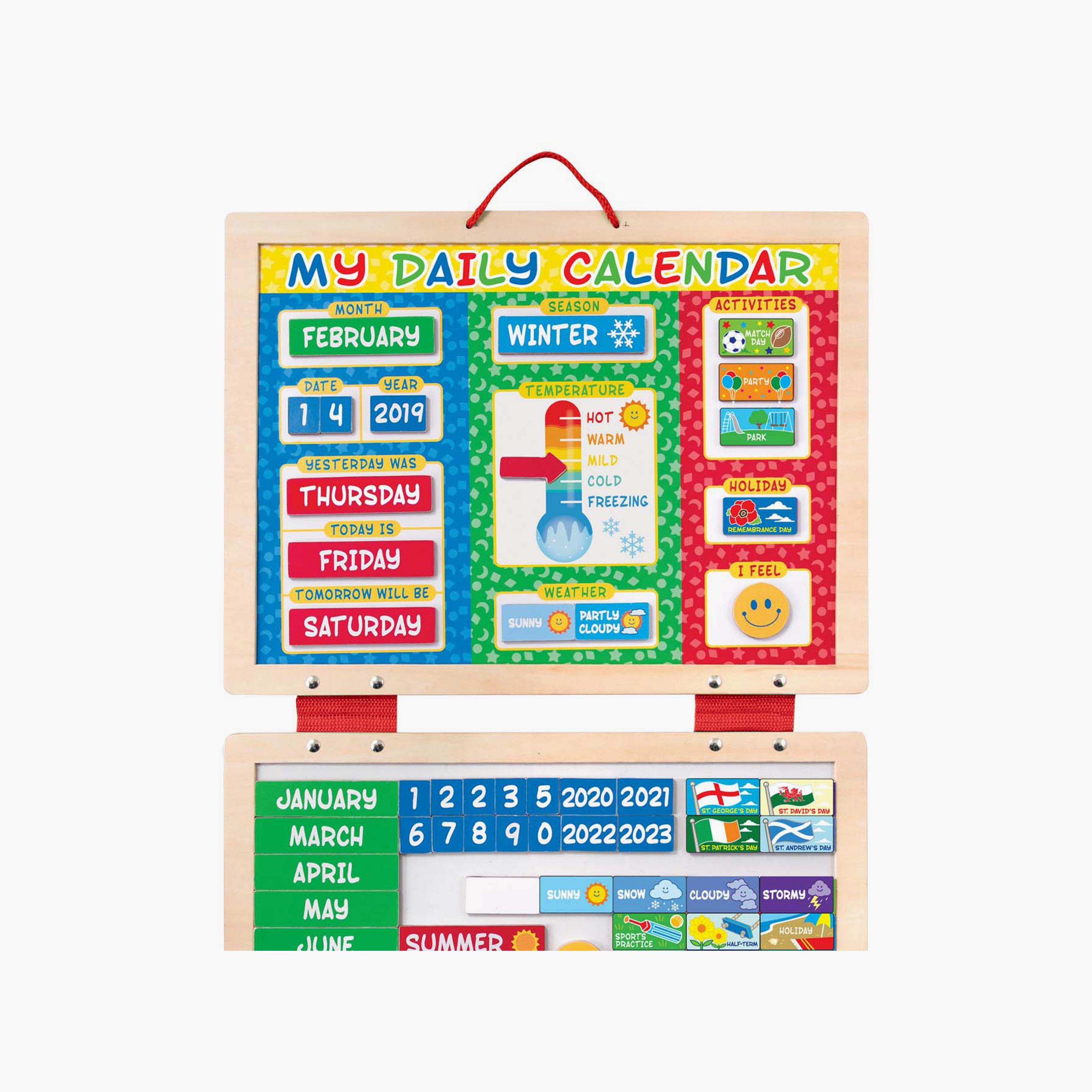 Melissa & Doug My First Daily Magnetic Calendar-toys-playvehicles-vehicleplaysets-image-2