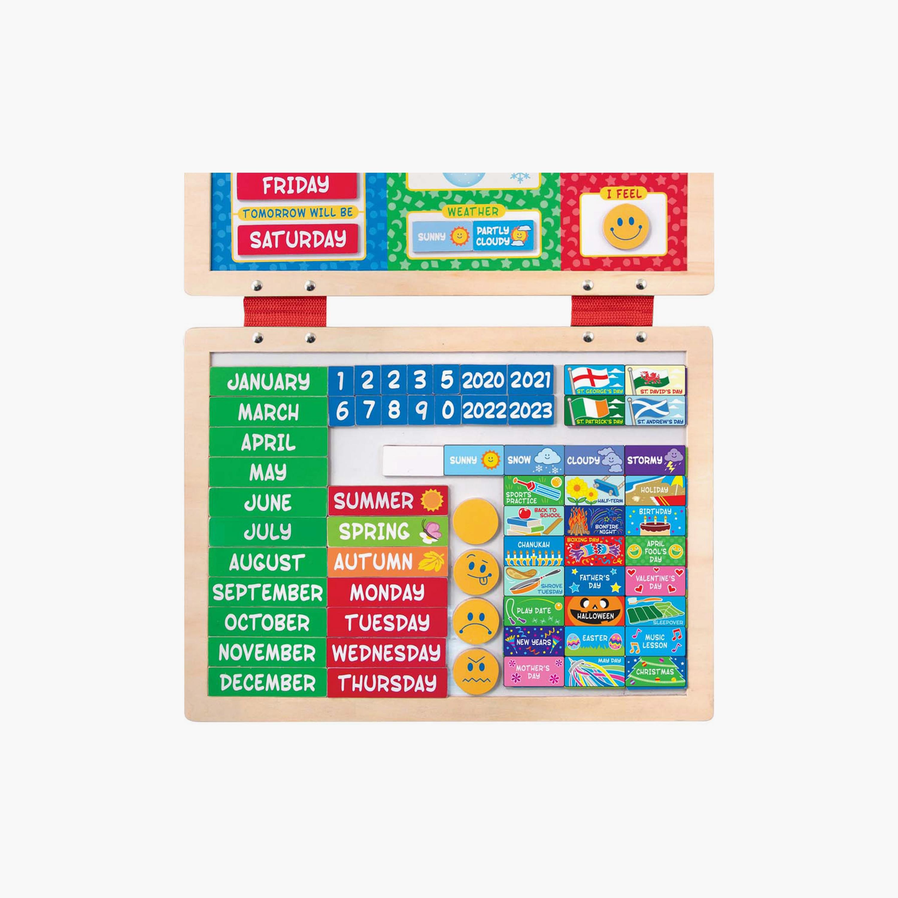 Melissa & Doug My First Daily Magnetic Calendar-toys-playvehicles-vehicleplaysets-image-4
