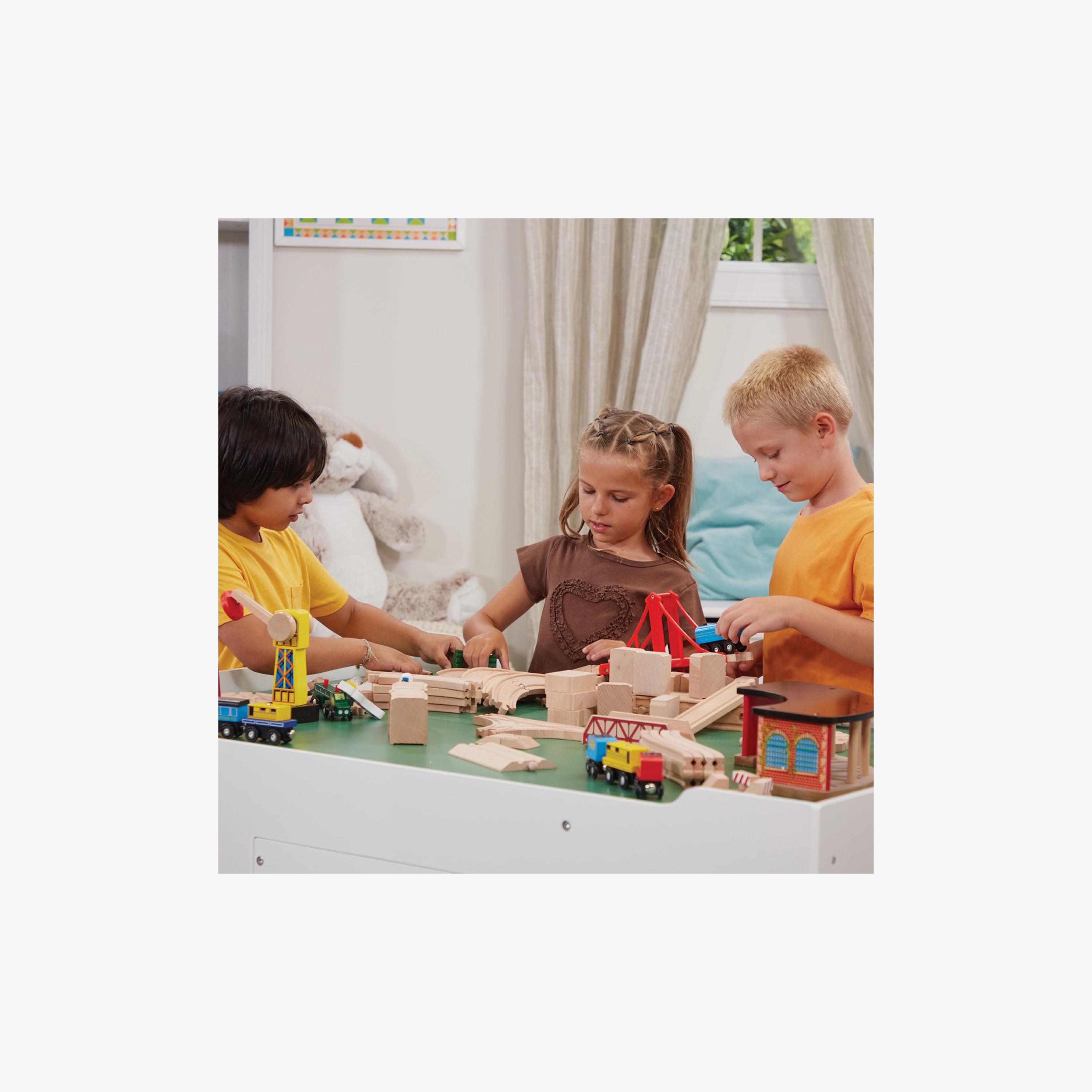 Melissa & Doug Wooden Railway Set-toys-playvehicles-vehicleplaysets-image-3