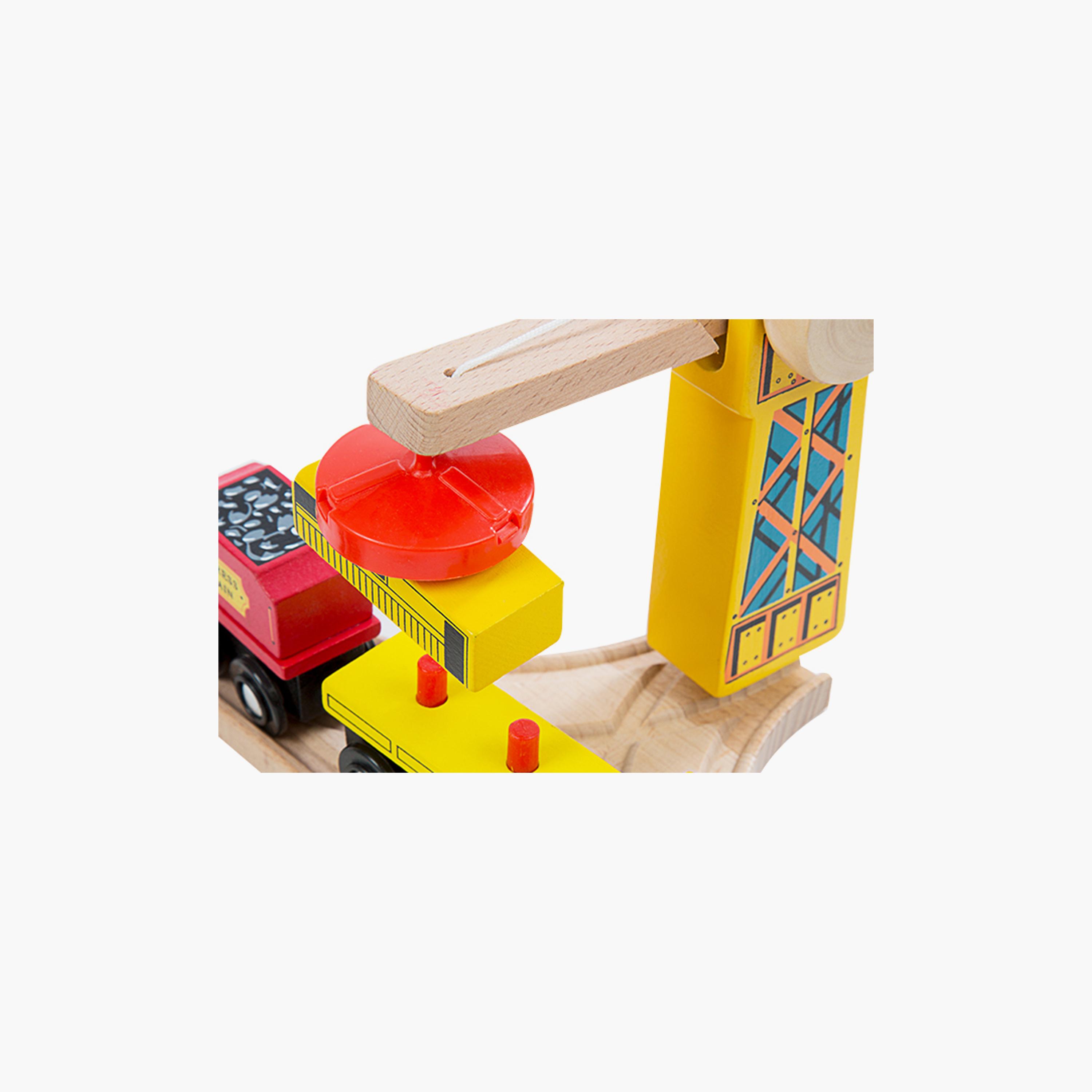 Melissa & Doug Wooden Railway Set-toys-playvehicles-vehicleplaysets-image-5
