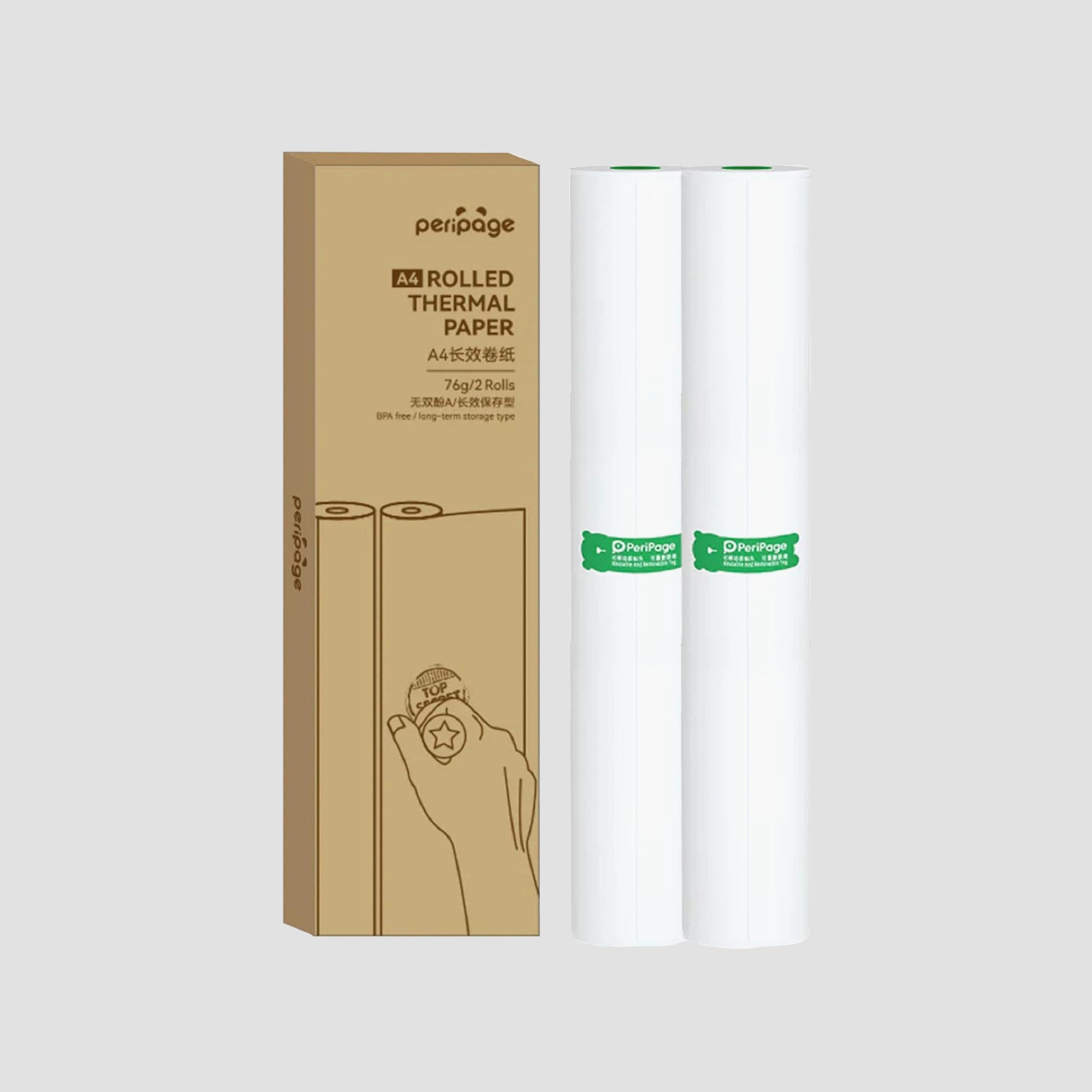 Peripage A4 Size Thermal Paper 2 Rolls-electronics-accessories-computeraccesories-image-1