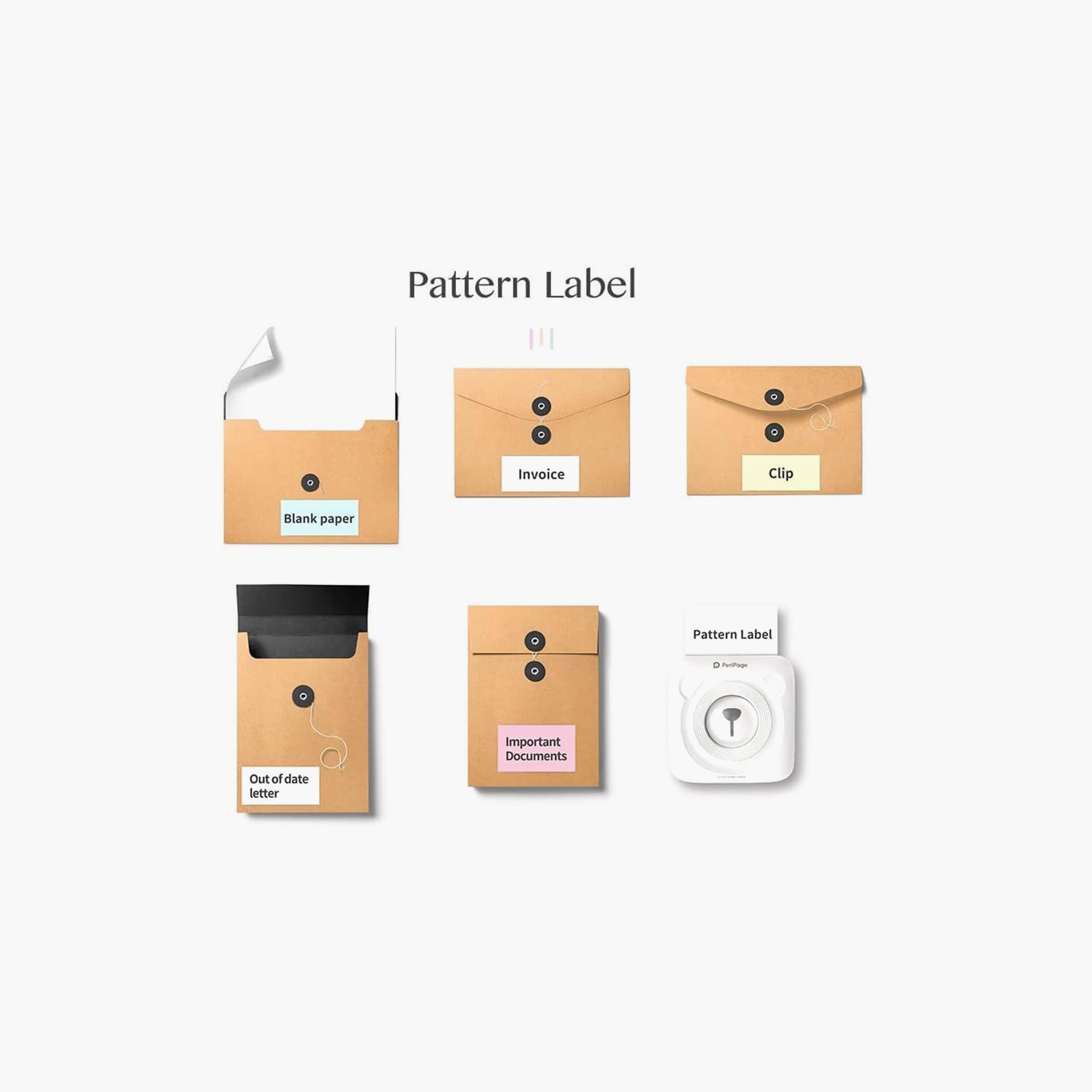 بيريبيدج 56×30 ملم (2 بوصة) ورق حراري لاصق ذاتي وملون.-electronics-accessories-computeraccesories-image-4