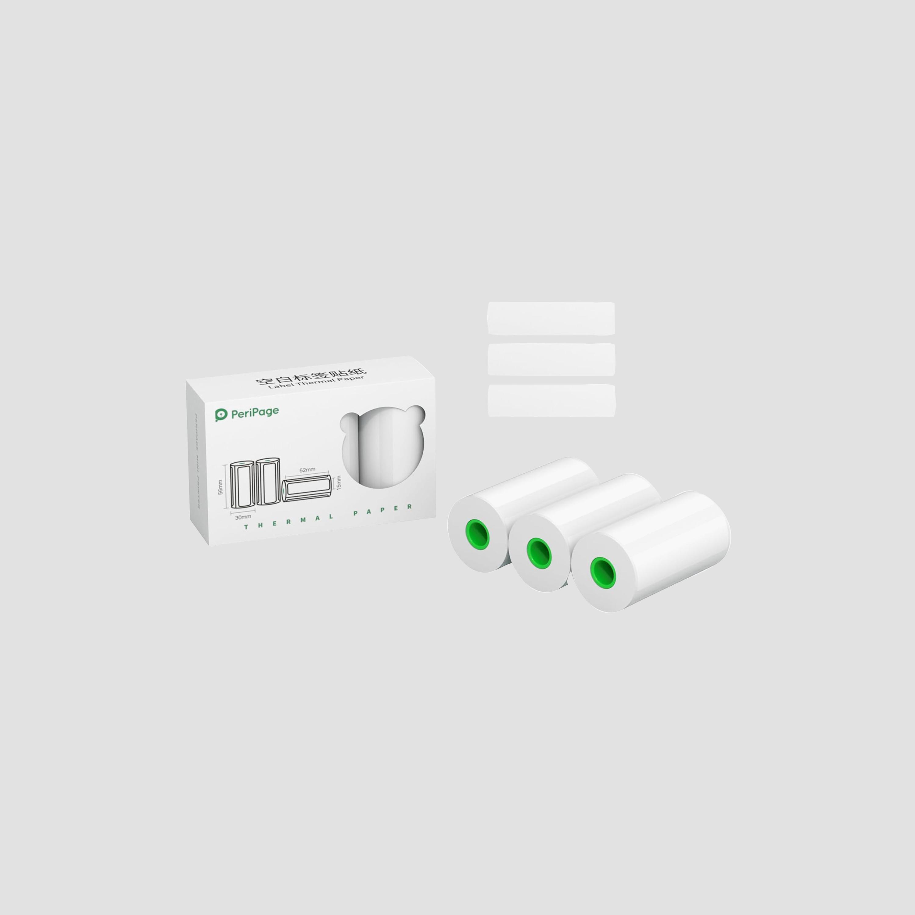 Peripage 30mm Label Paper 56×30 Compatible with A2 A6 and A3X Thermal Printers-electronics-accessories-computeraccesories-image-1