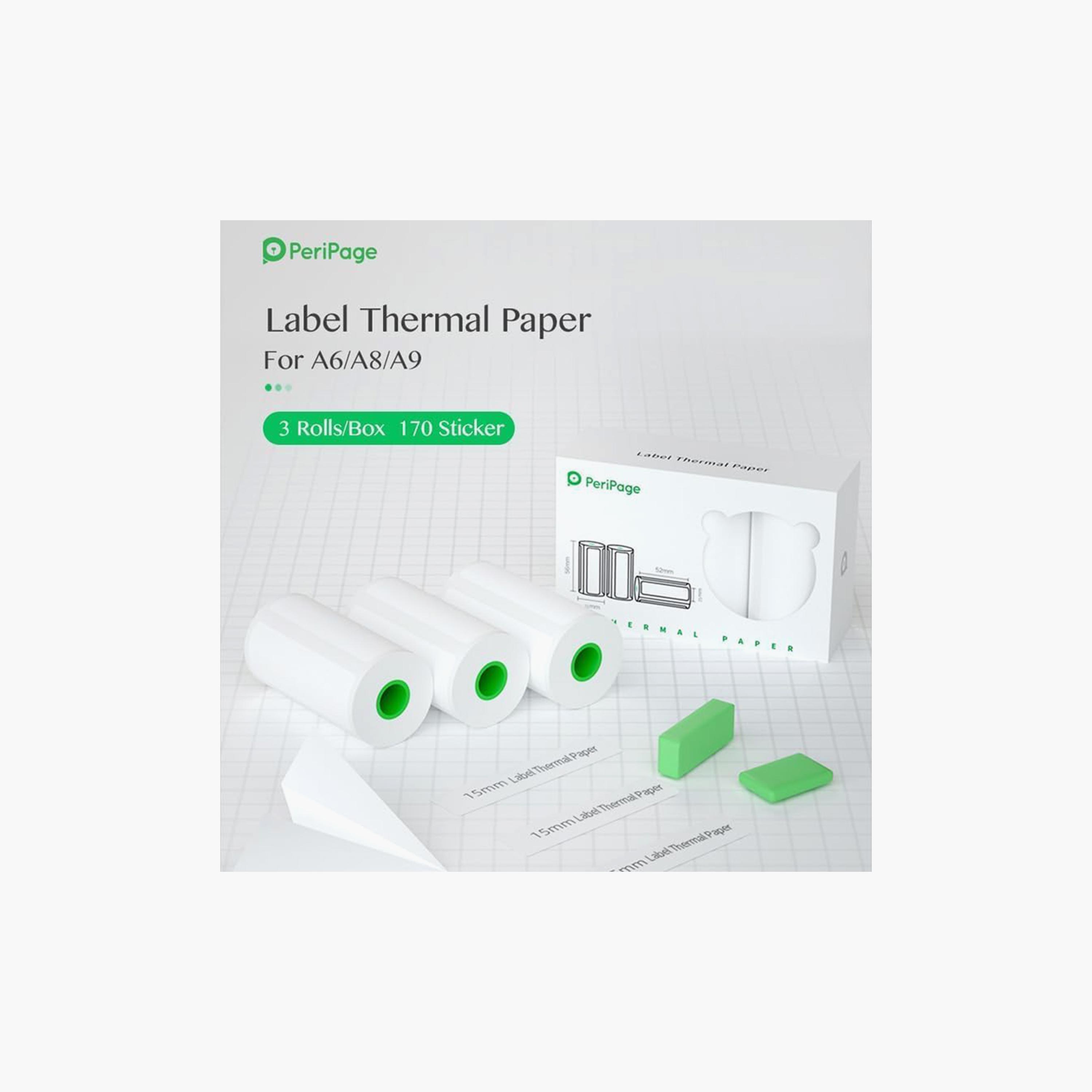 Peripage 30mm Label Paper 56×30 Compatible with A2 A6 and A3X Thermal Printers-electronics-accessories-computeraccesories-image-4