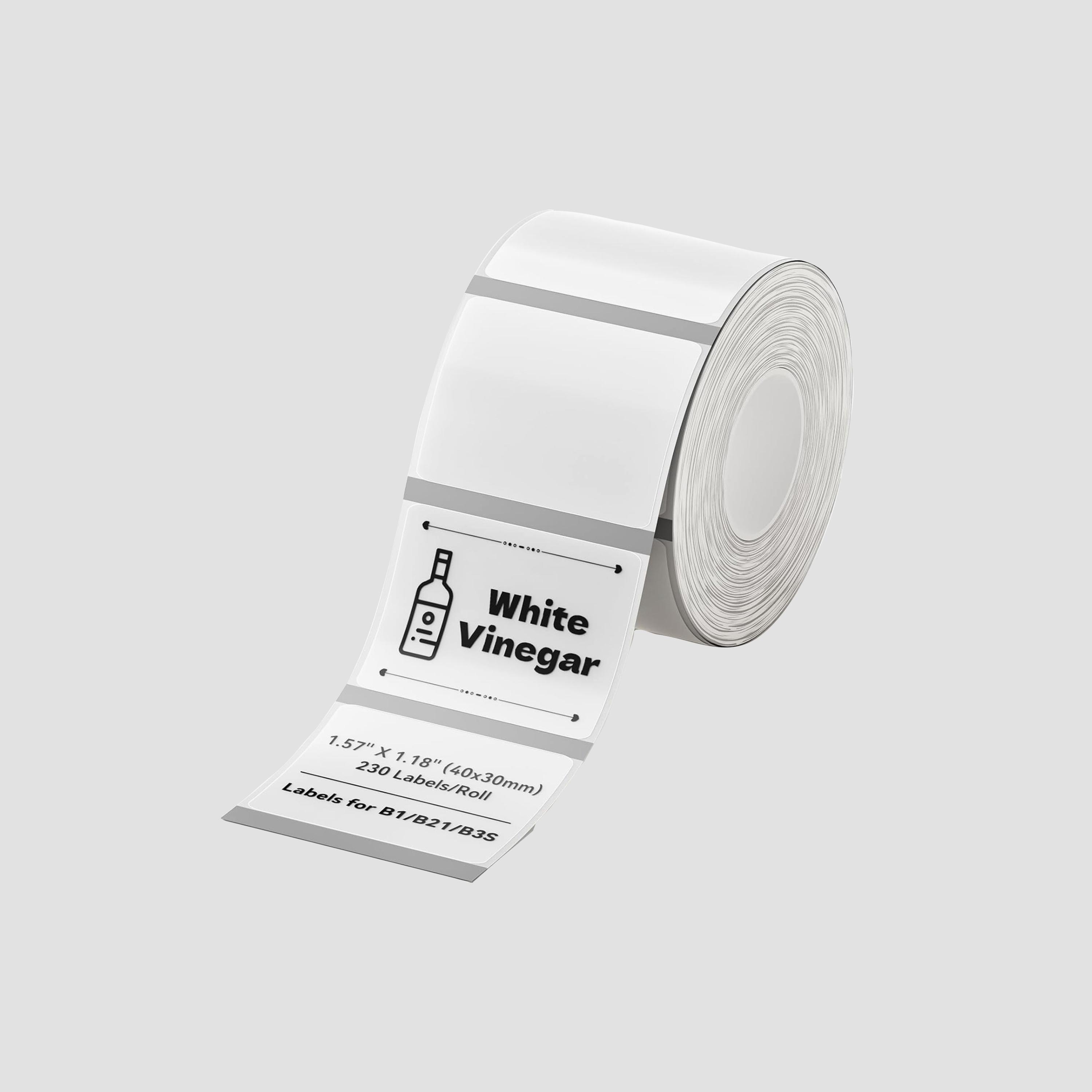 Niimbot B21 Label Maker Clear Tape 40x30mm 1.57x1.18 Inch Sticker Labels-electronics-accessories-computeraccesories-image-1