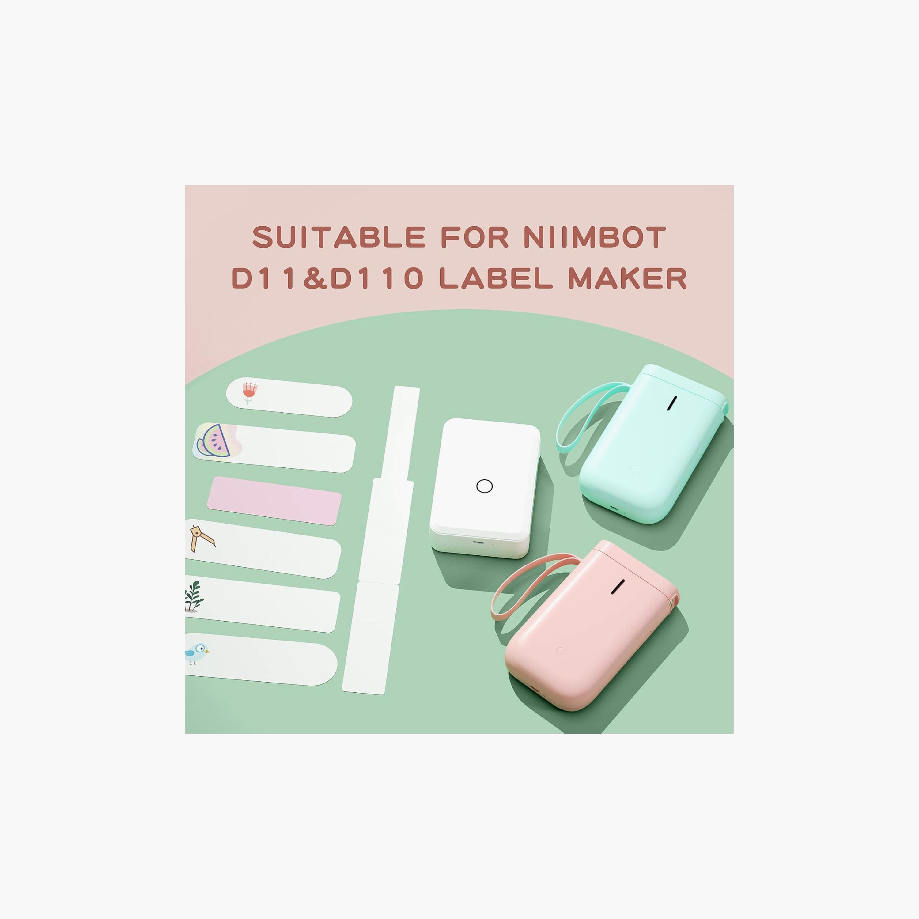 نيمبوت ورق ملصقات حراري 12×40 ملم أبيض مقاوم للماء ومقاوم للتمزق 160 ملصق/لفة.-electronics-accessories-computeraccesories-image-5
