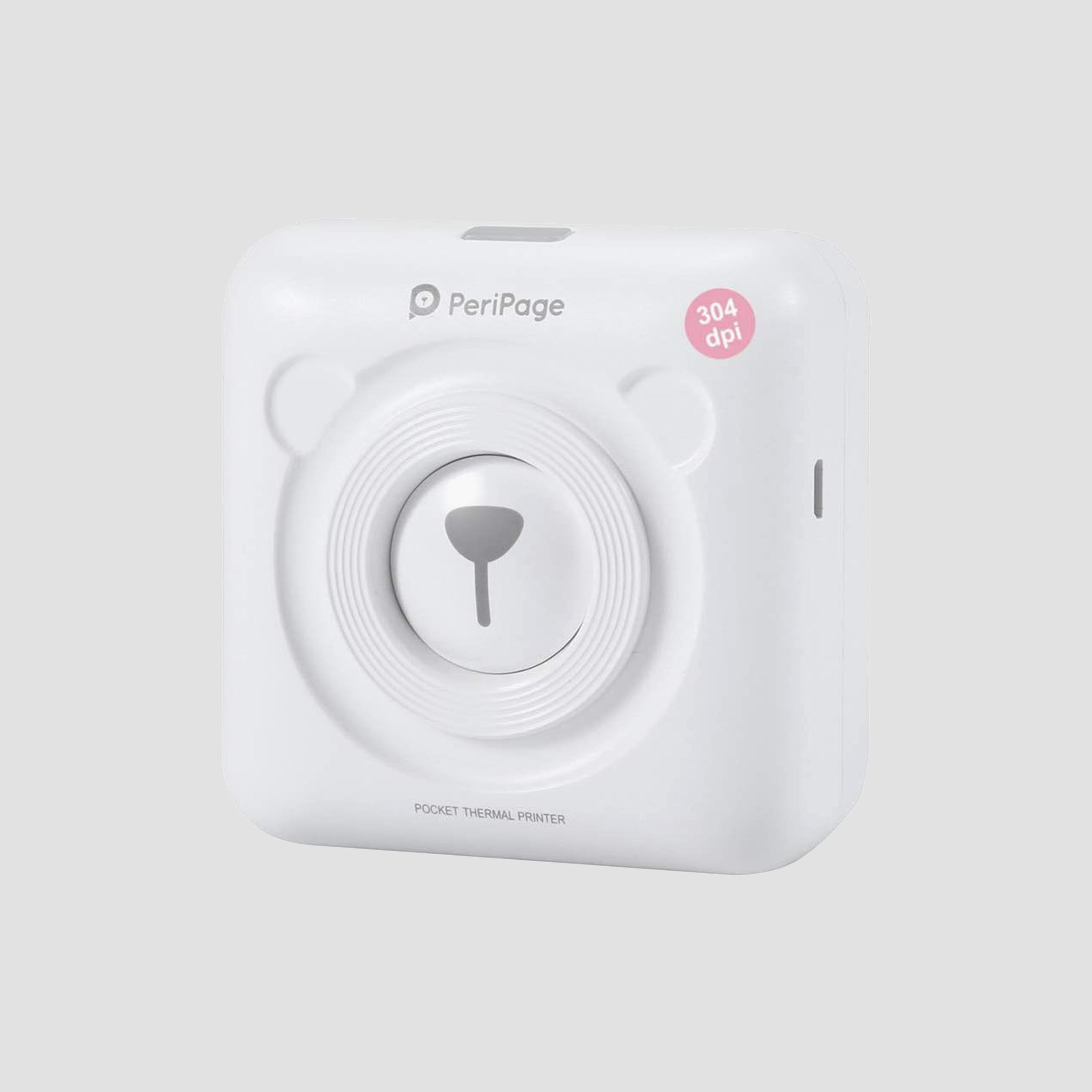 Peripage 304dpi Mini Thermal Sticker Printer Bluetooth Portable Phone Printer | A6 WHITE-electronics-accessories-computeraccesories-image-1