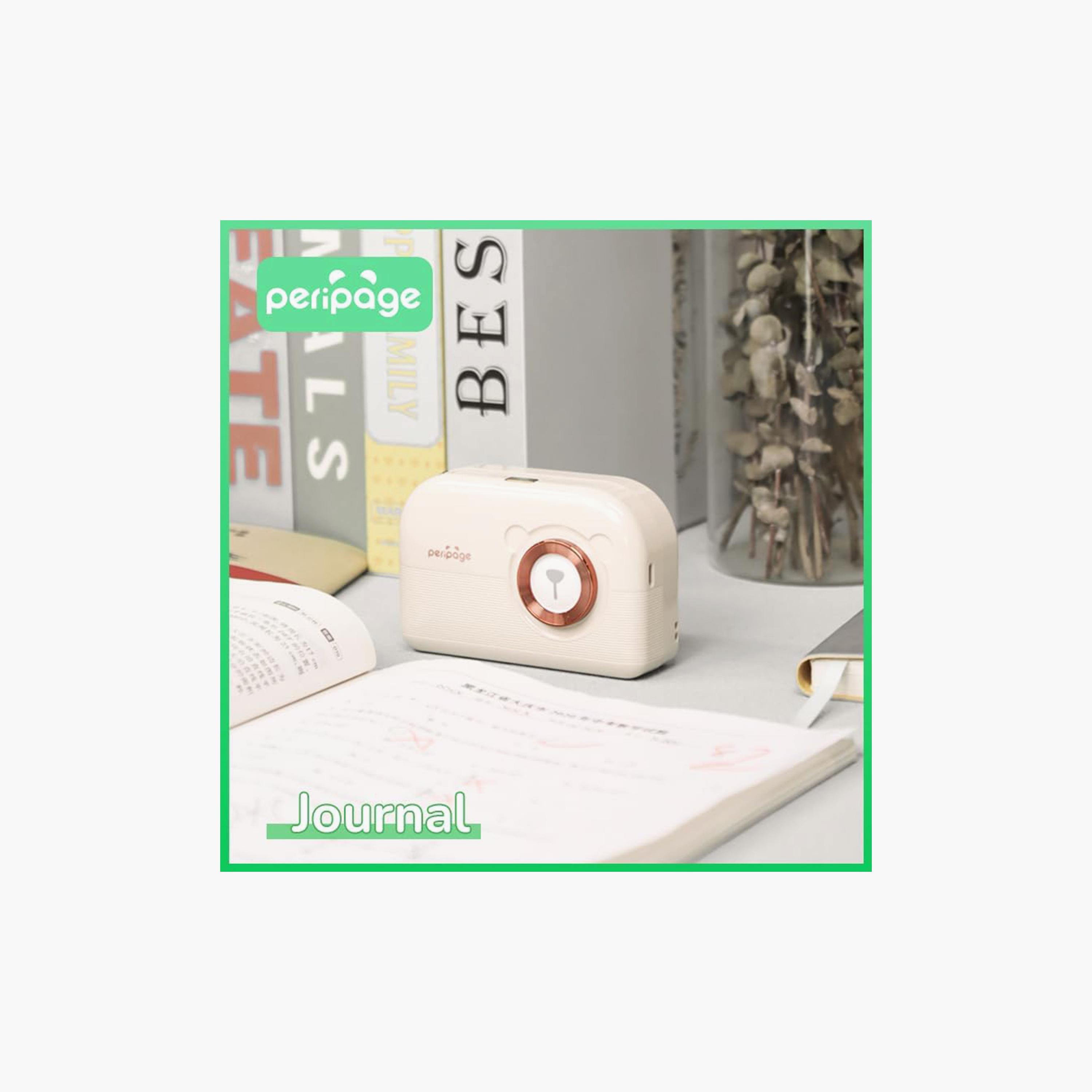 بريبيدج طابعة ملصقات حرارية صغيرة 203 نقطة في البوصة، جيب محمولة بالبلوتوث بيج | A3X-electronics-accessories-computeraccesories-image-2