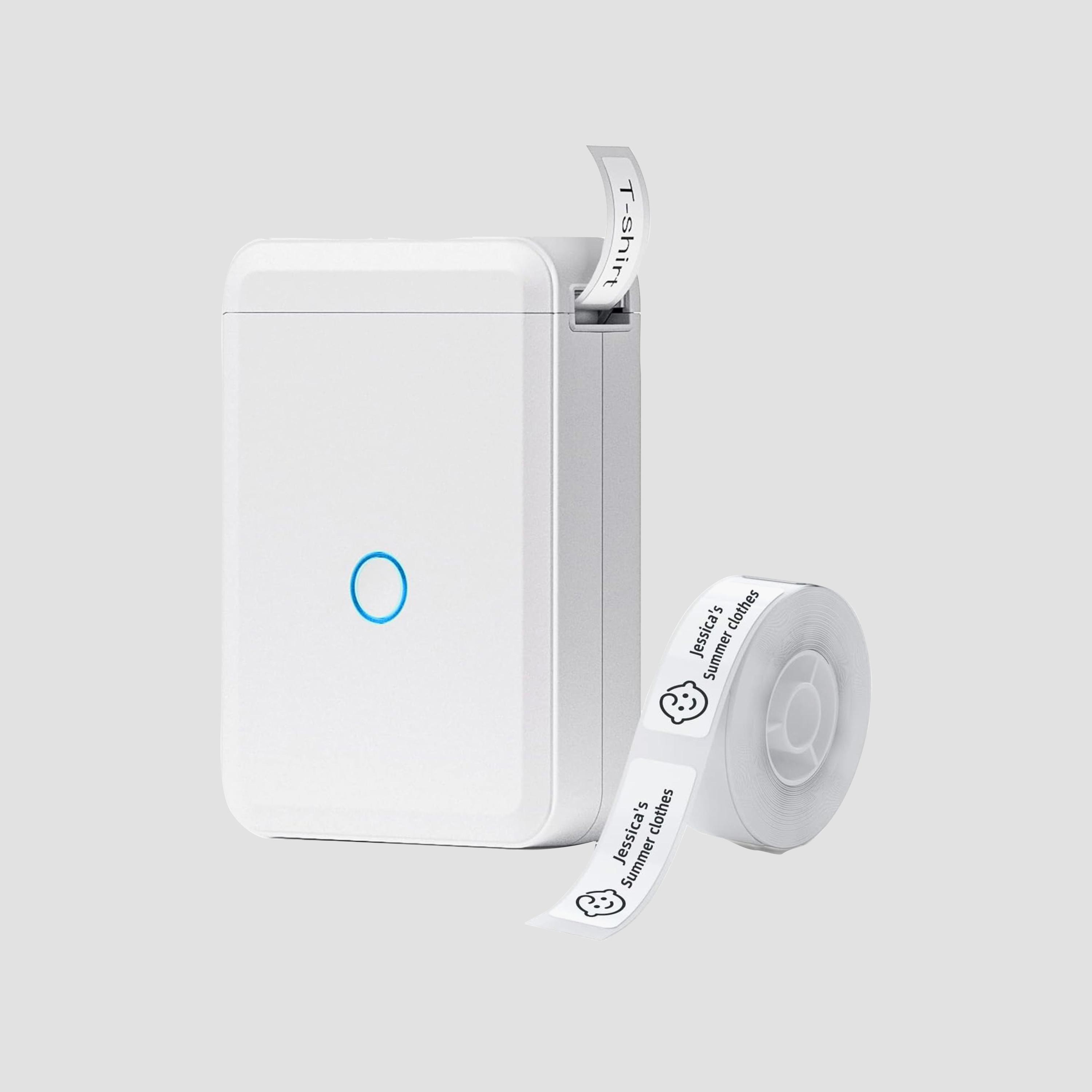 Niimbot Mini Label Maker Bluetooth Portable Printer with Label White | D110-electronics-accessories-computeraccesories-image-1