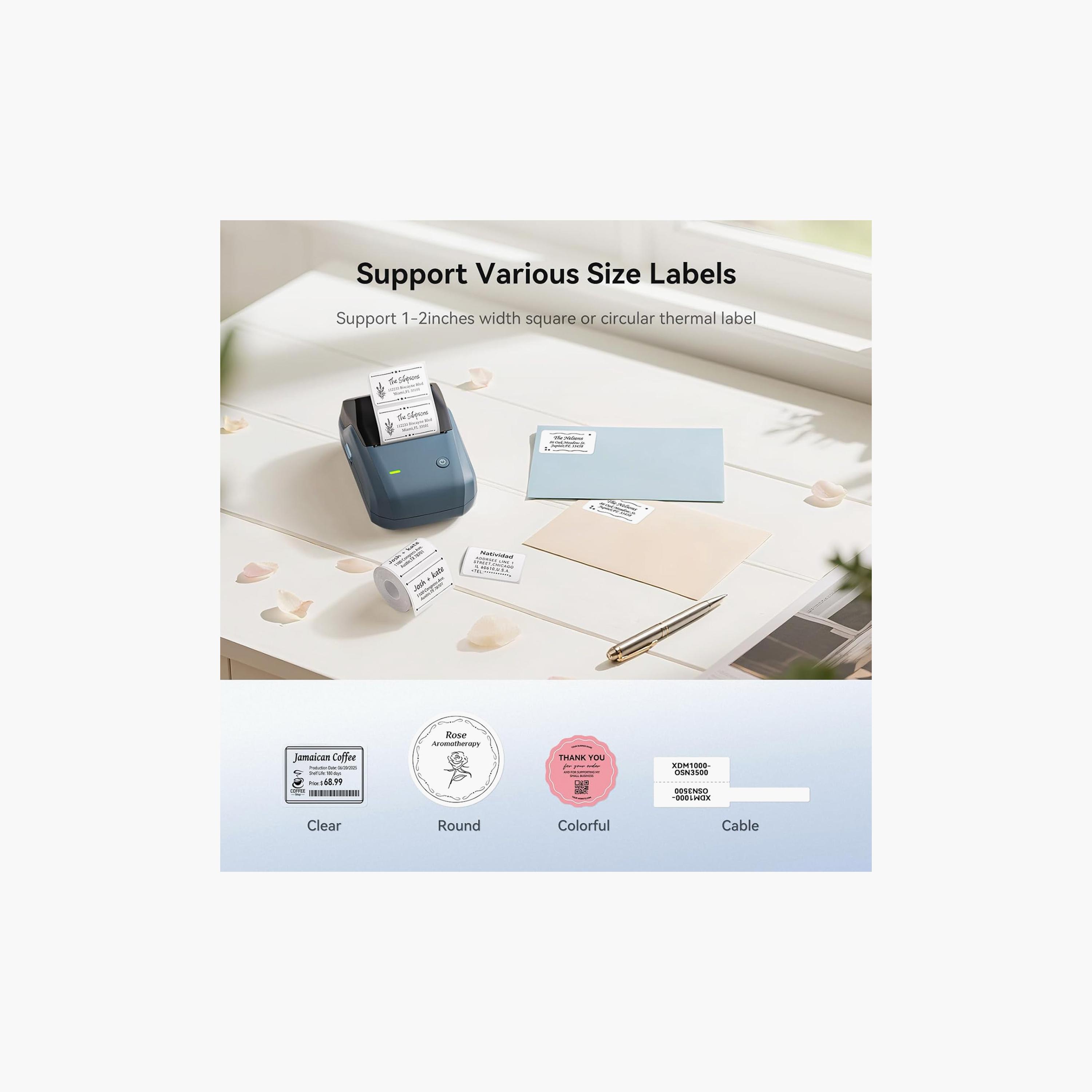 Niimbot 2 Inch Label Maker Thermal Printer with Free Tape for Home Office Blue | B1-electronics-accessories-computeraccesories-image-5