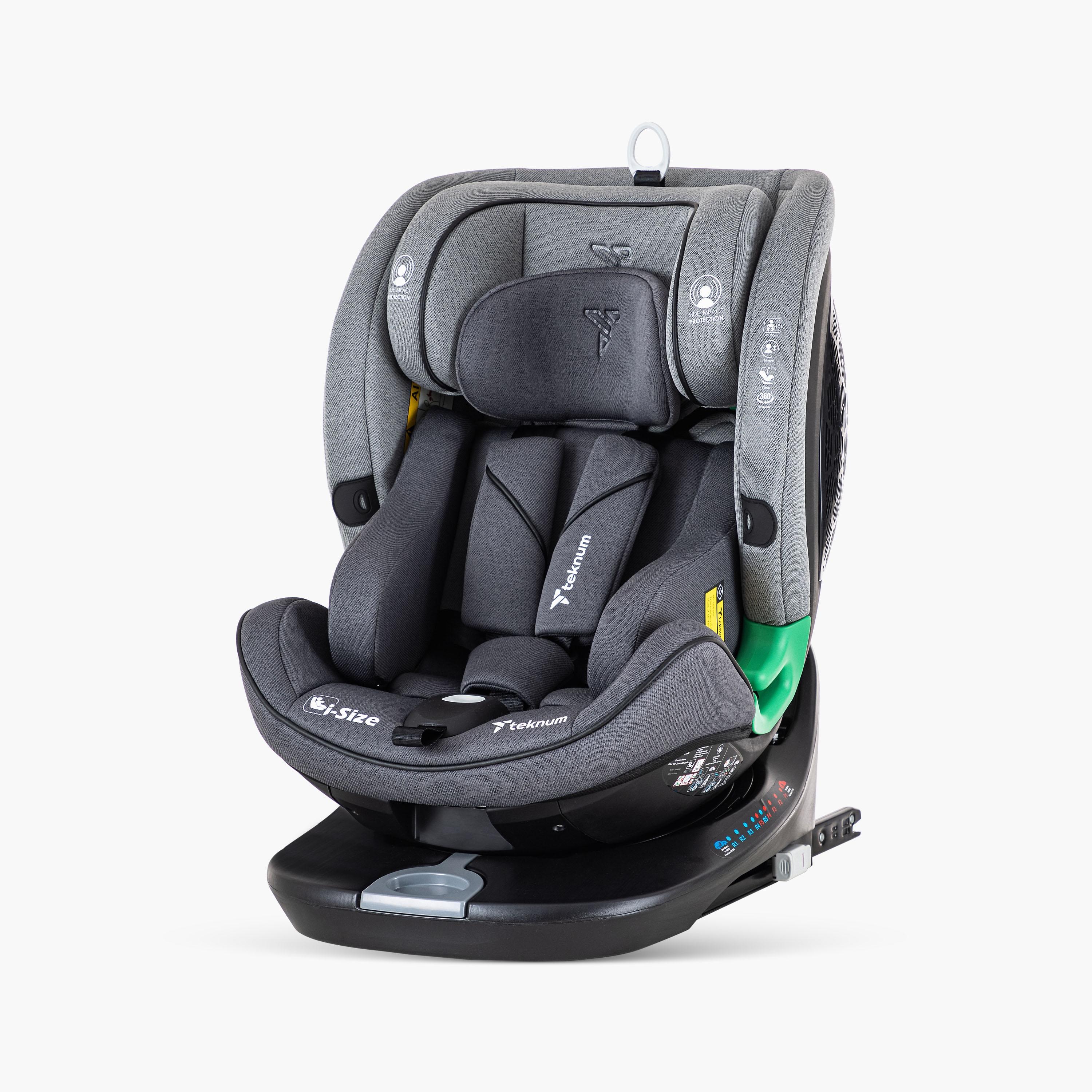 Teknum Evolve Prime i-Size Car Seat with Isofix - Grey-baby-gear-carseats-image-1