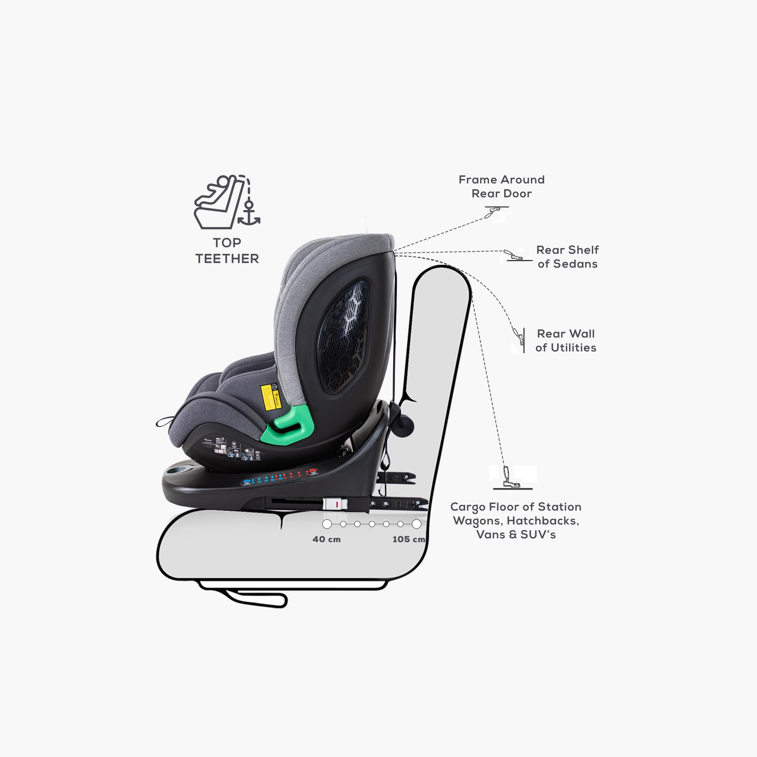 Teknum Evolve Prime i-Size Car Seat with Isofix - Grey-baby-gear-carseats-image-19