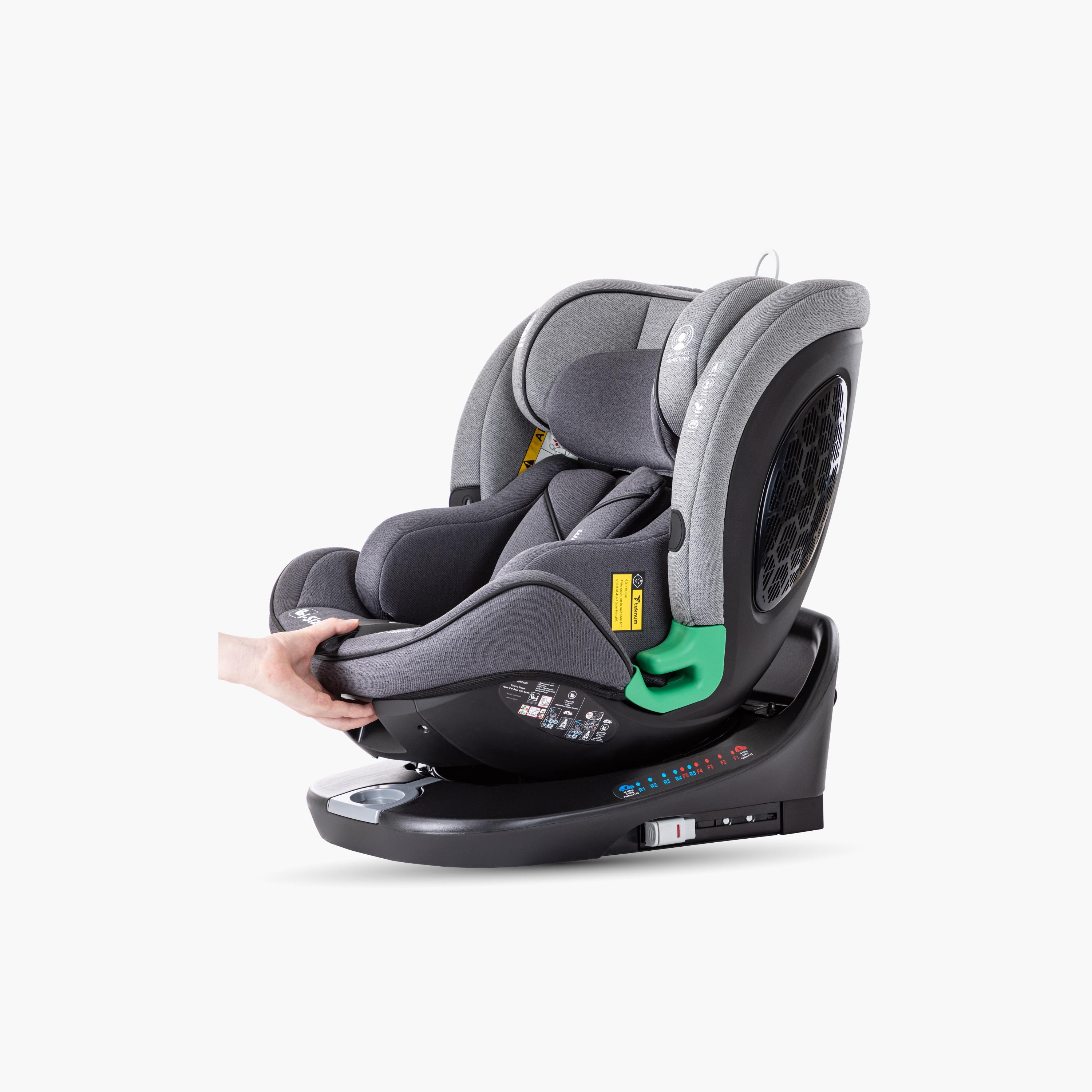 Teknum Evolve Prime i-Size Car Seat with Isofix - Grey-baby-gear-carseats-image-3