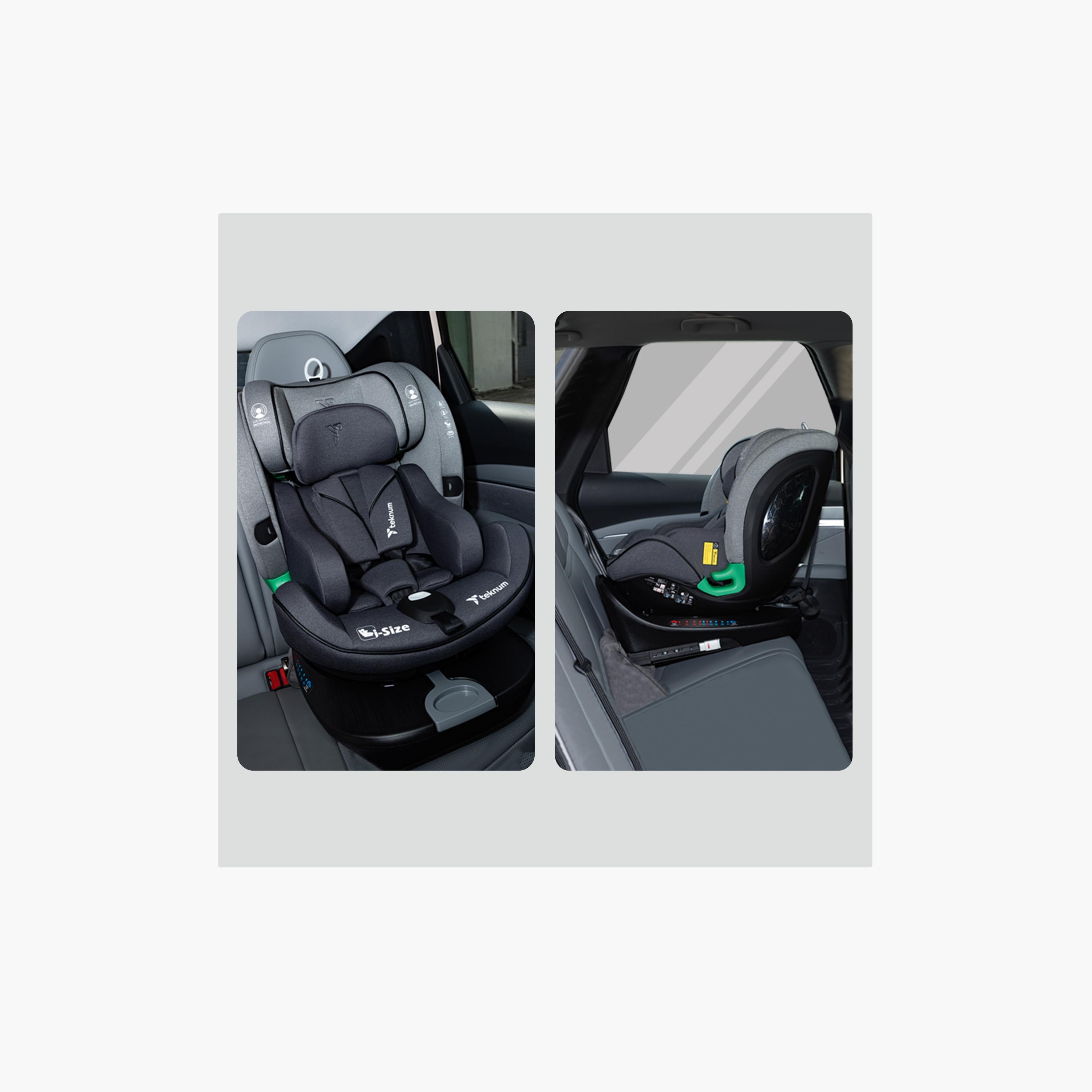 Teknum Evolve Prime i-Size Car Seat with Isofix - Grey-baby-gear-carseats-image-8