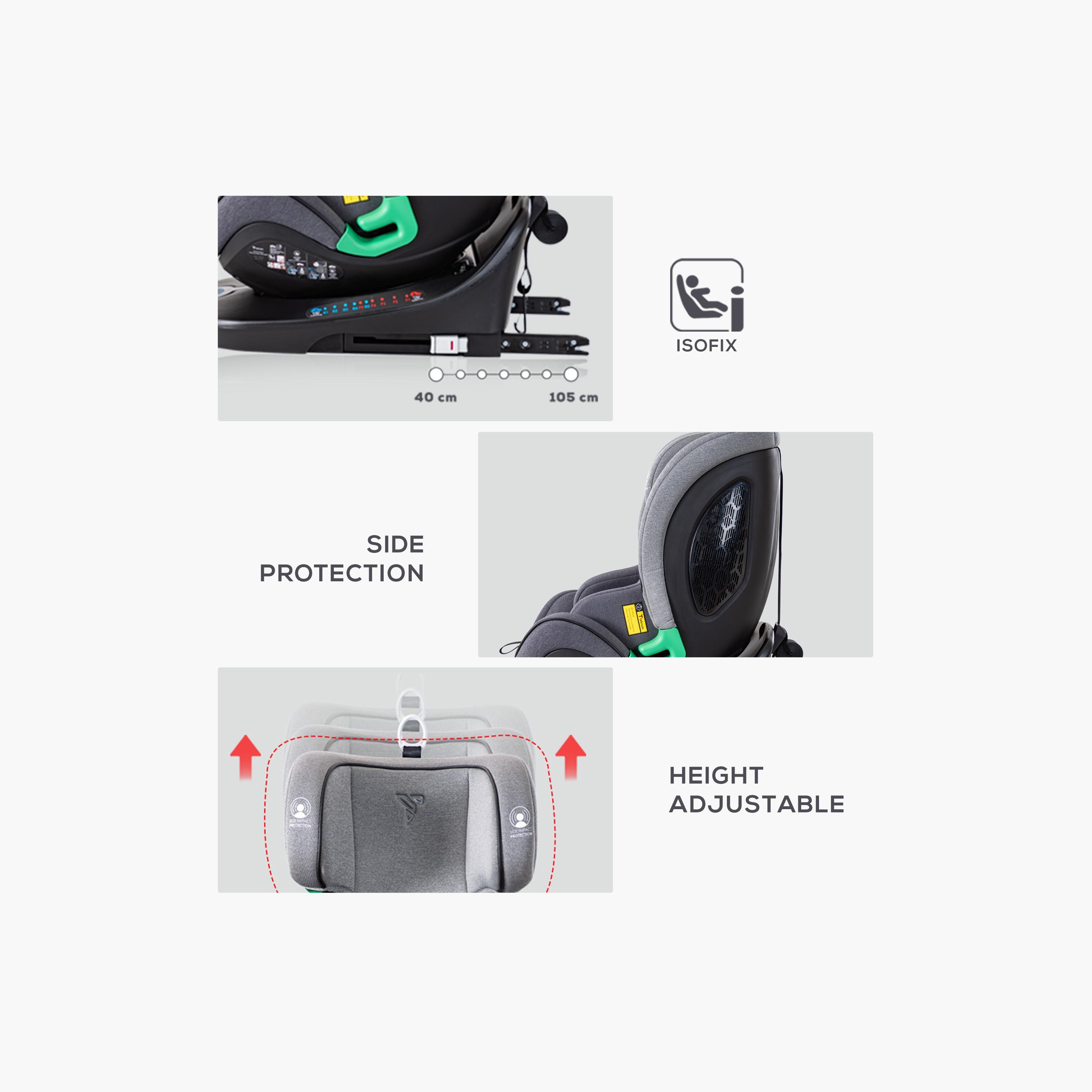 Teknum Evolve Prime i-Size Car Seat with Isofix - Grey-baby-gear-carseats-image-9