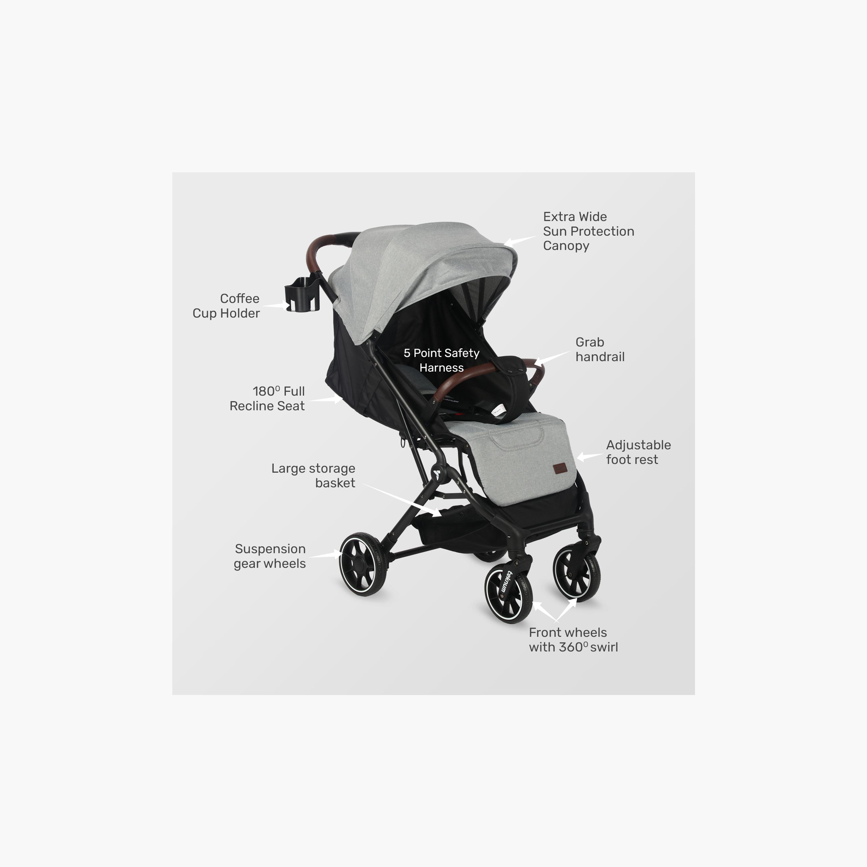 Teknum Travel Cabin Plus Stroller-baby-gear-strollersandprams-strollers-image-7