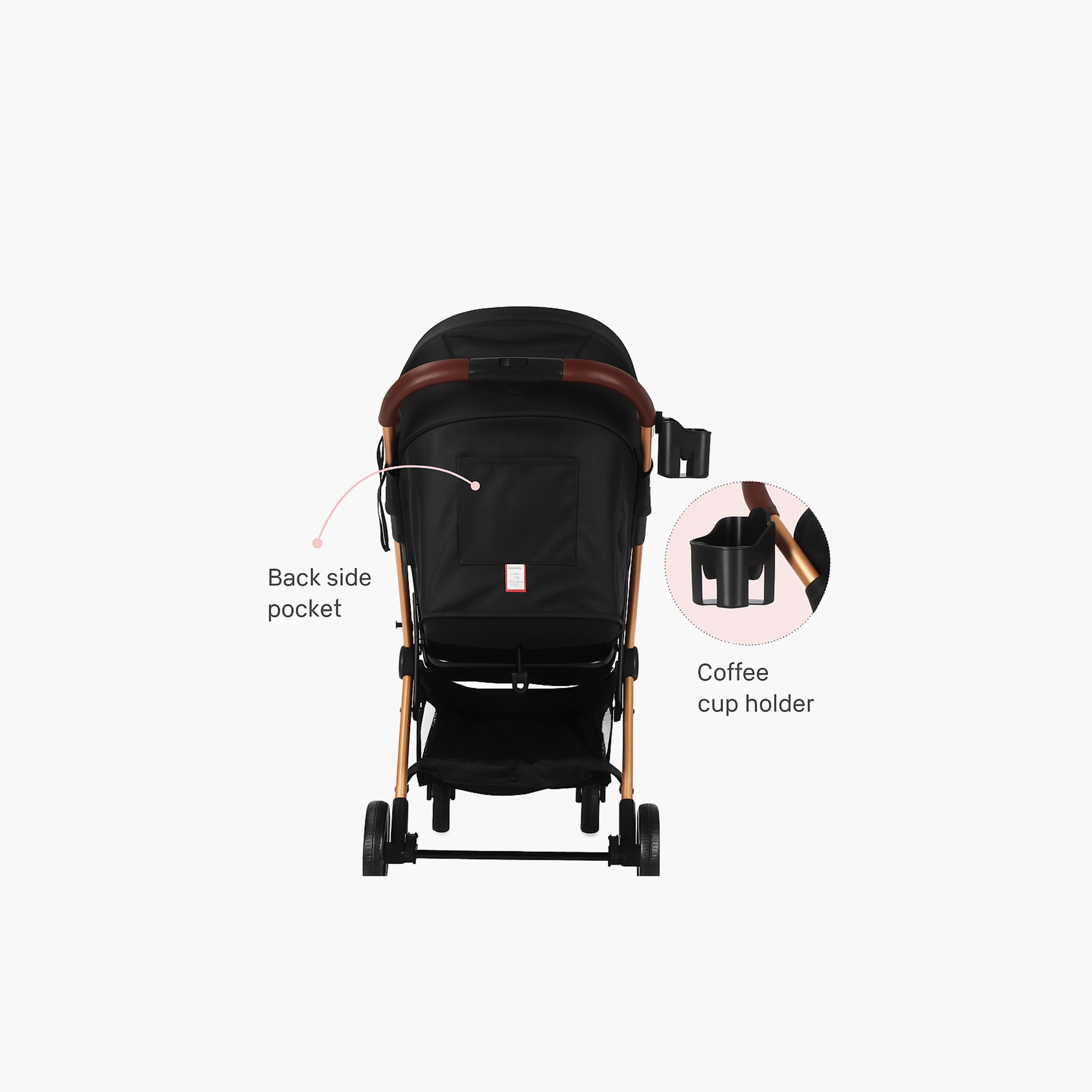 عربة أطفال للسفر كابين بلص من تكنوم - أسود صنشاين-baby-gear-strollersandprams-strollers-image-7