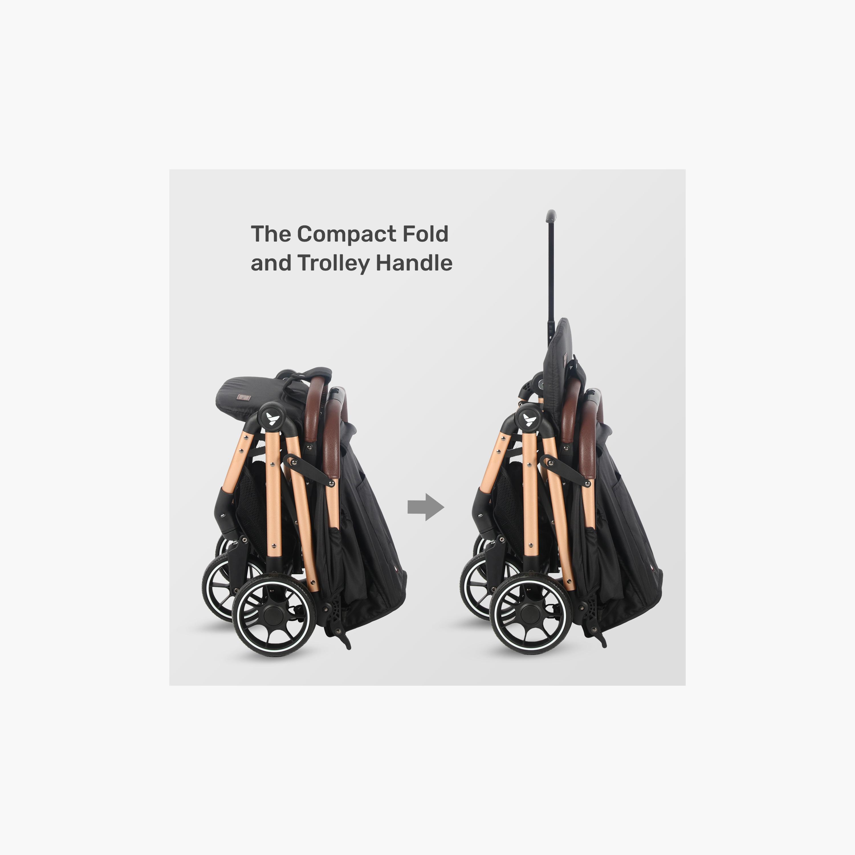 عربة أطفال للسفر كابين بلص من تكنوم - أسود صنشاين-baby-gear-strollersandprams-strollers-image-9