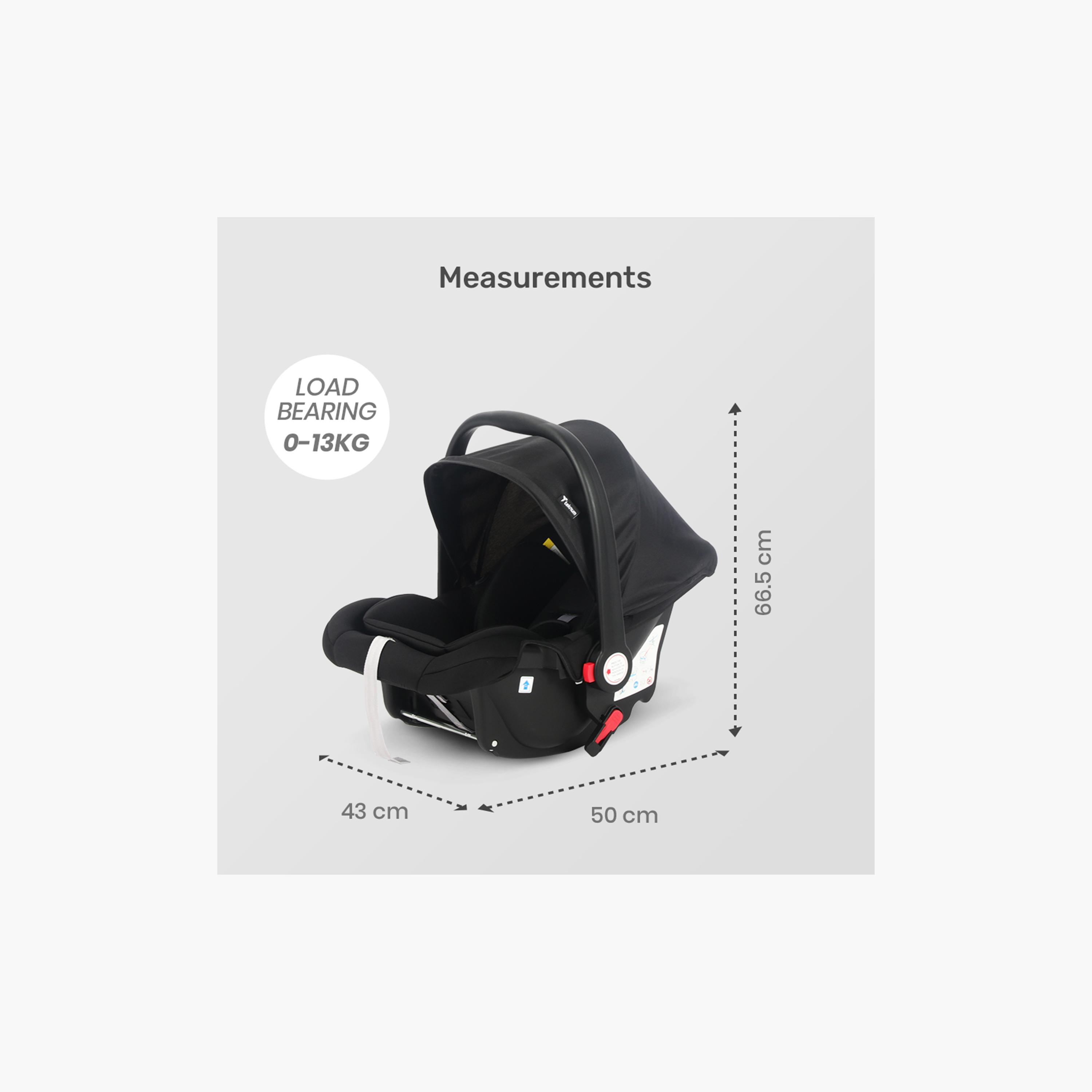 Teknum Travel Car Seat - Black-baby-gear-carseats-image-5