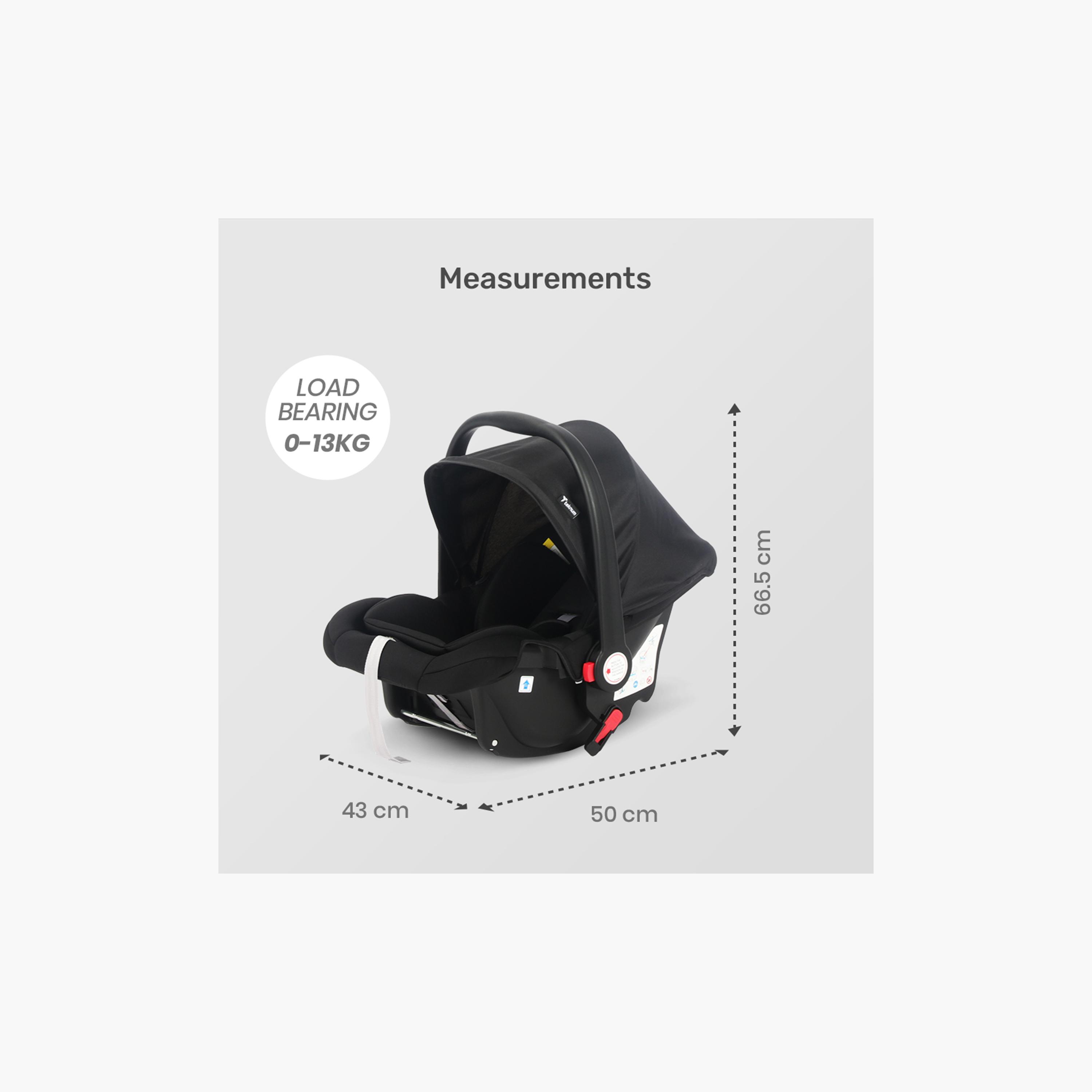نظام سفر كابين بلص من تكنوم - أسود صنشاين-baby-gear-strollersandprams-travelsystems-image-15