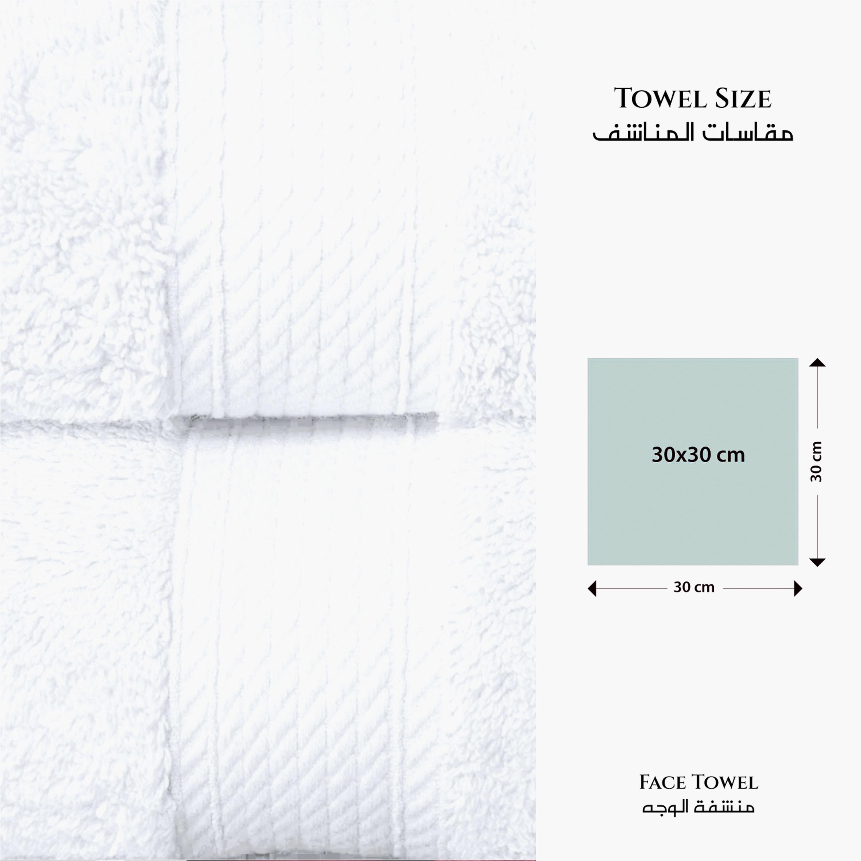 Ultima Premium 100% Cotton Face Towel - 30x30 cm-hbxbathroom-bathroomtextiles-image-5