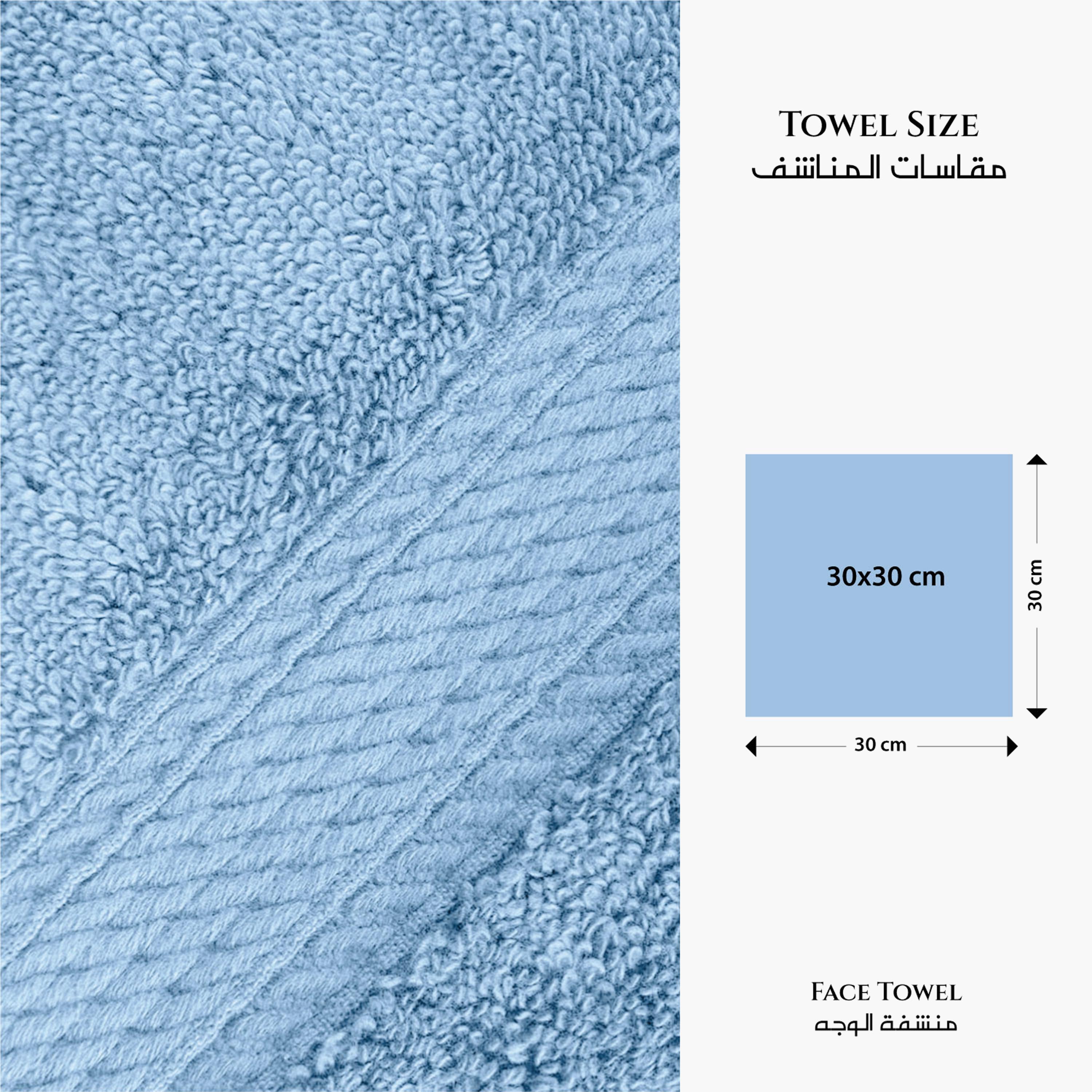 Ultima Premium 100% Cotton Face Towel - 30x30 cm-hbxbathroom-bathroomtextiles-image-5