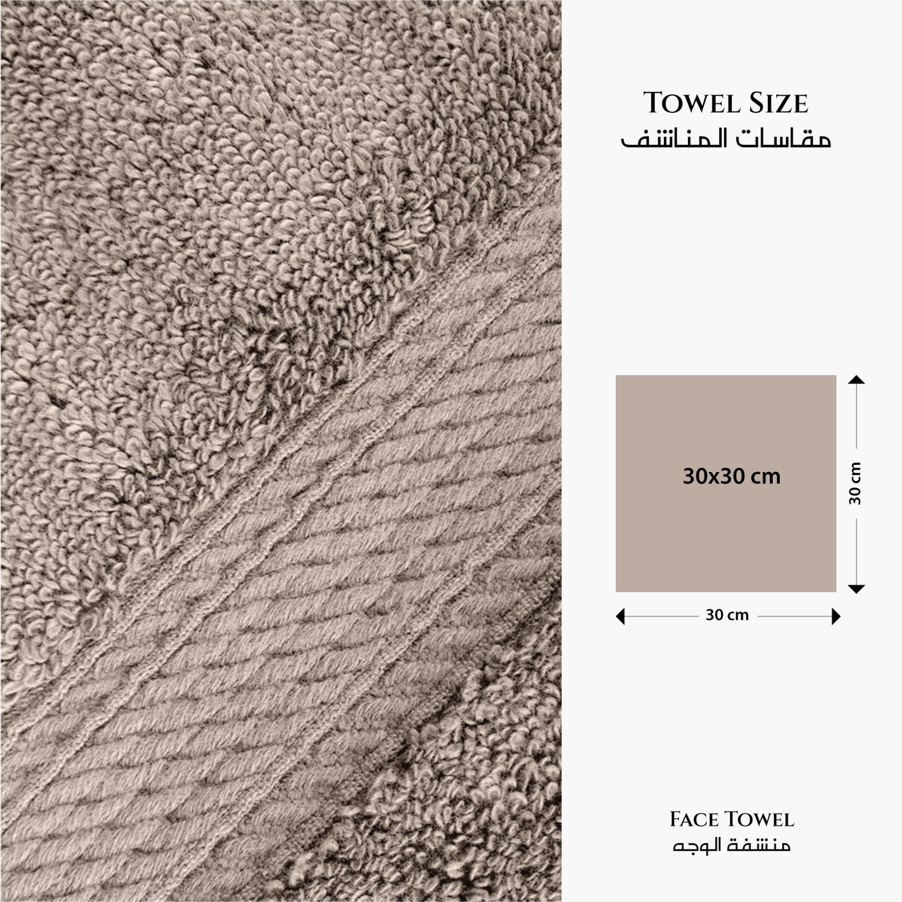 Ultima Premium 100% Cotton Face Towel - 30x30 cm-hbxbathroom-bathroomtextiles-image-5