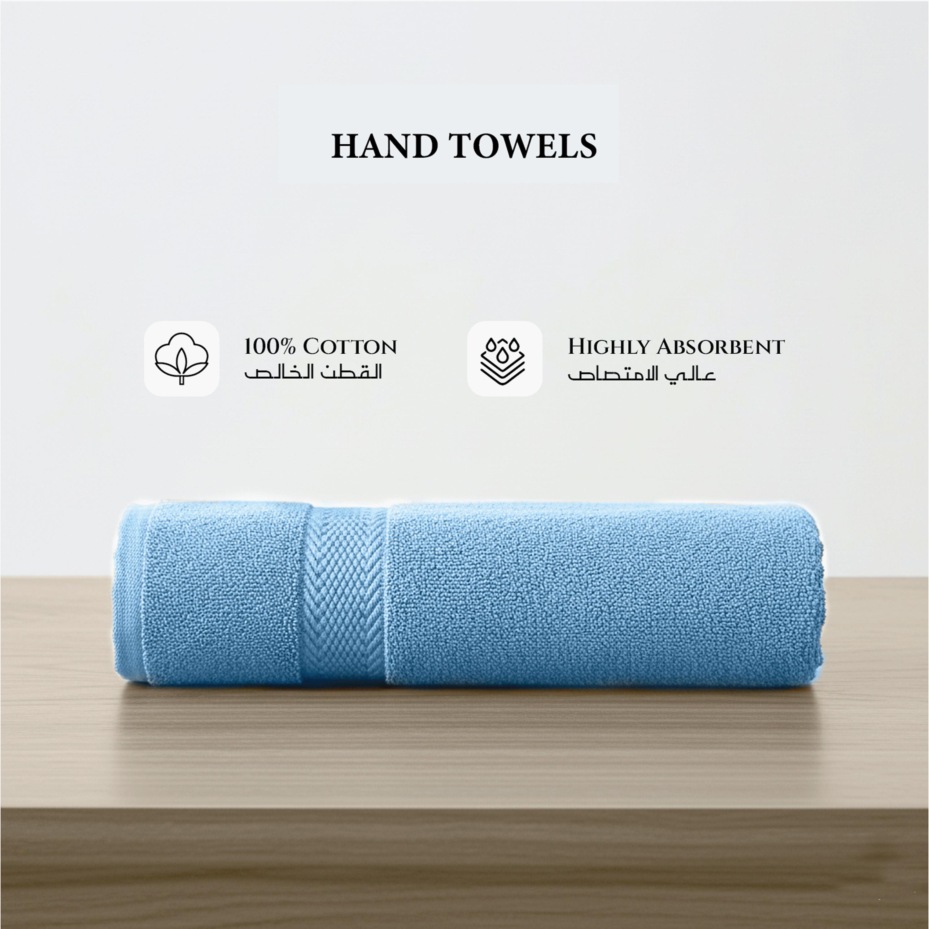 Ultima Premium 100% Cotton Hand Towel - 40x70 cm-hbxbathroom-bathroomtextiles-image-3